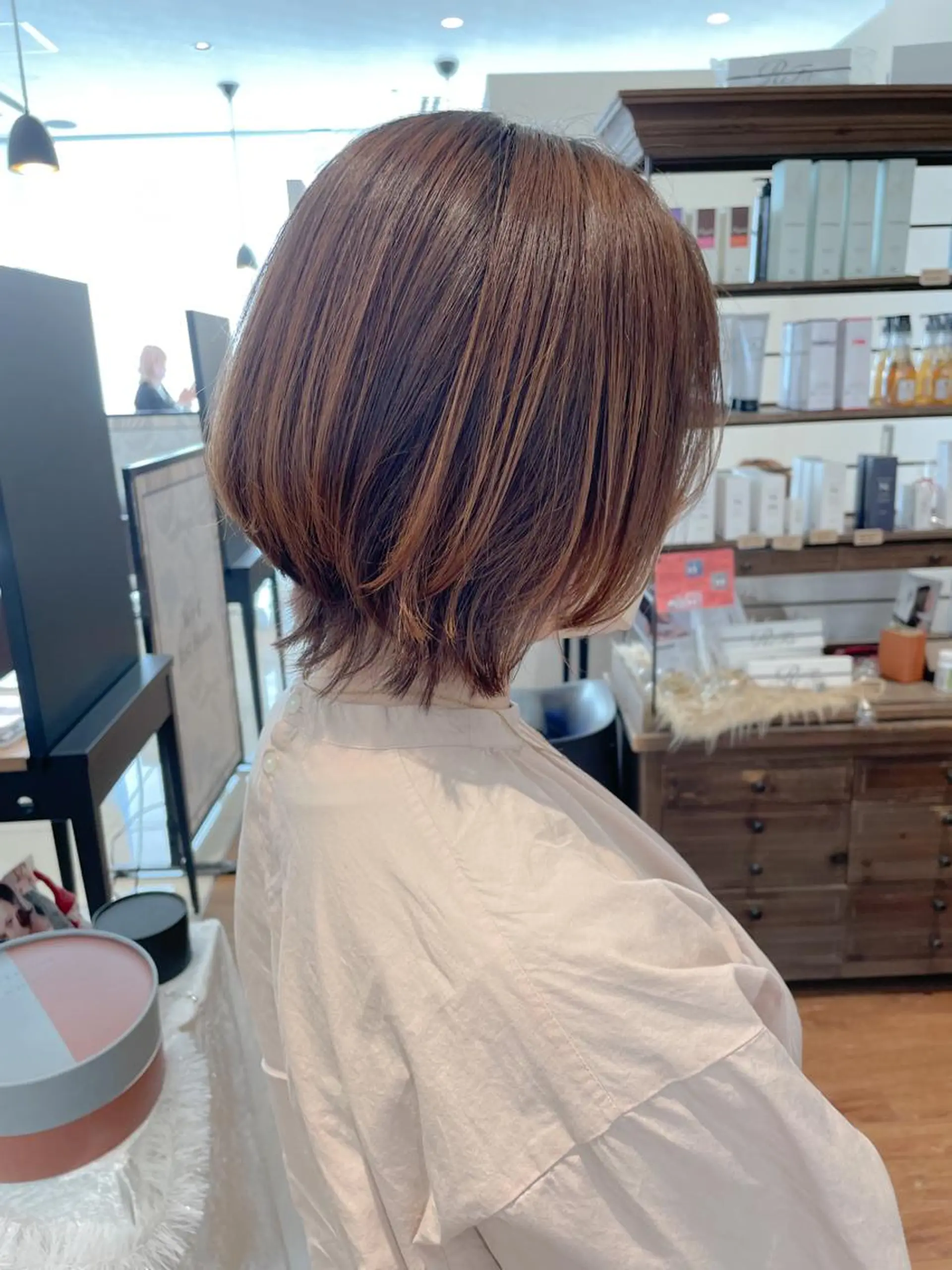 ショート ボブ ウルフカット ウルフボブ カット ヘアカラー トリートメント 髪質改善/ブリーチ 田代 龍我のヘアスタイル