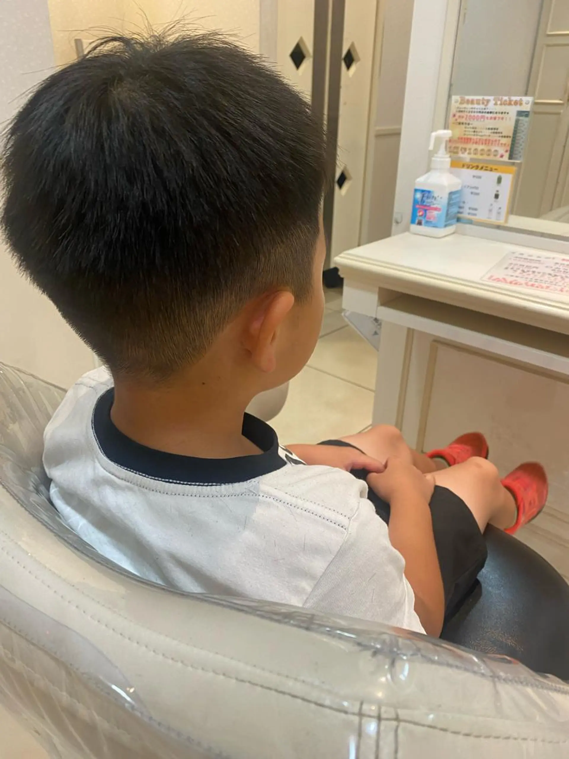 キッズ カット Ash志木/TOP 宮崎 瑠菜のヘアスタイル