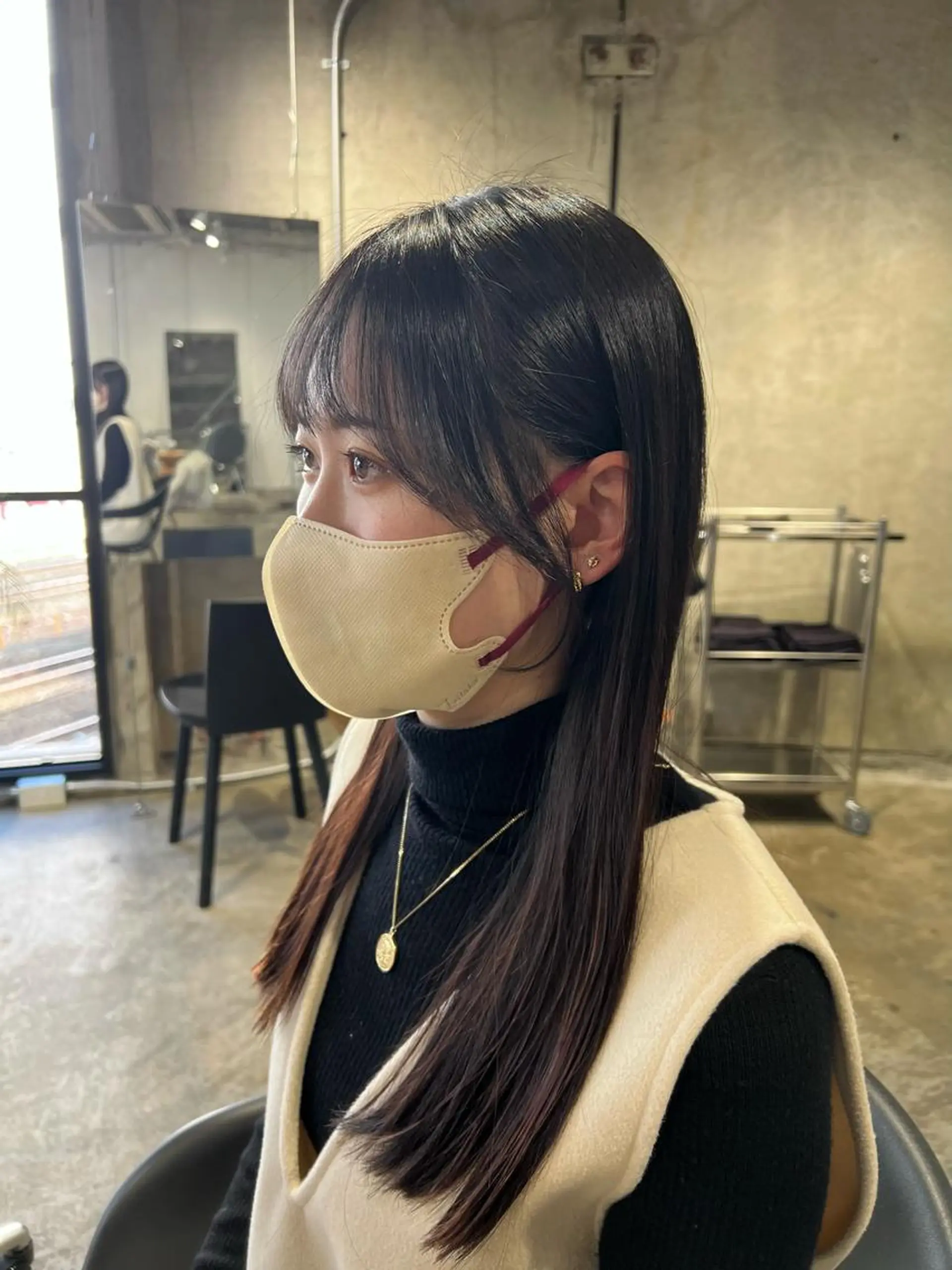 ロング カット ヘアカラー トリートメント 店長/レイヤーカット /大東悠生のヘアスタイル