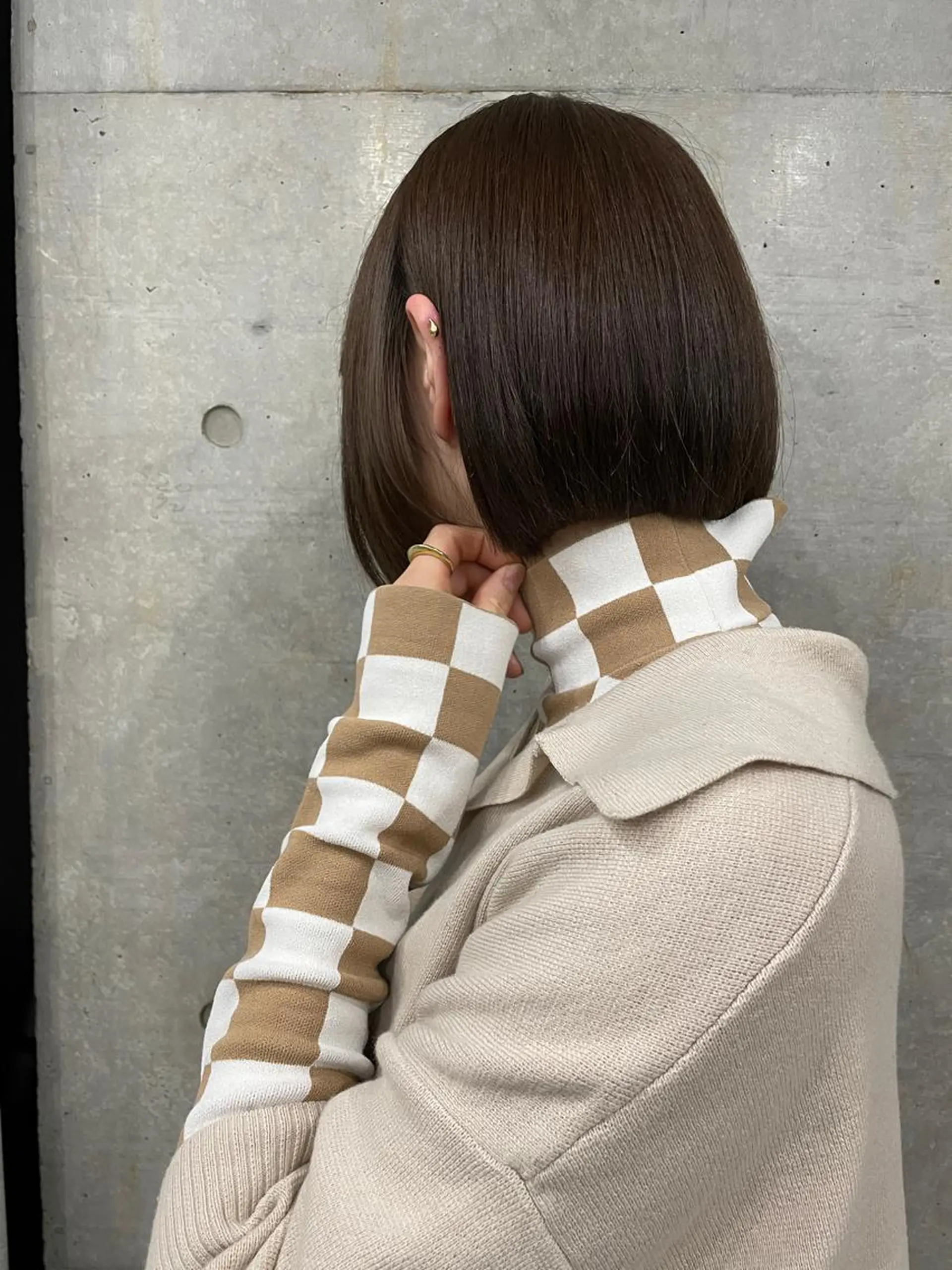 ミディアム 吉田一輝 外国人パーマのヘアスタイル