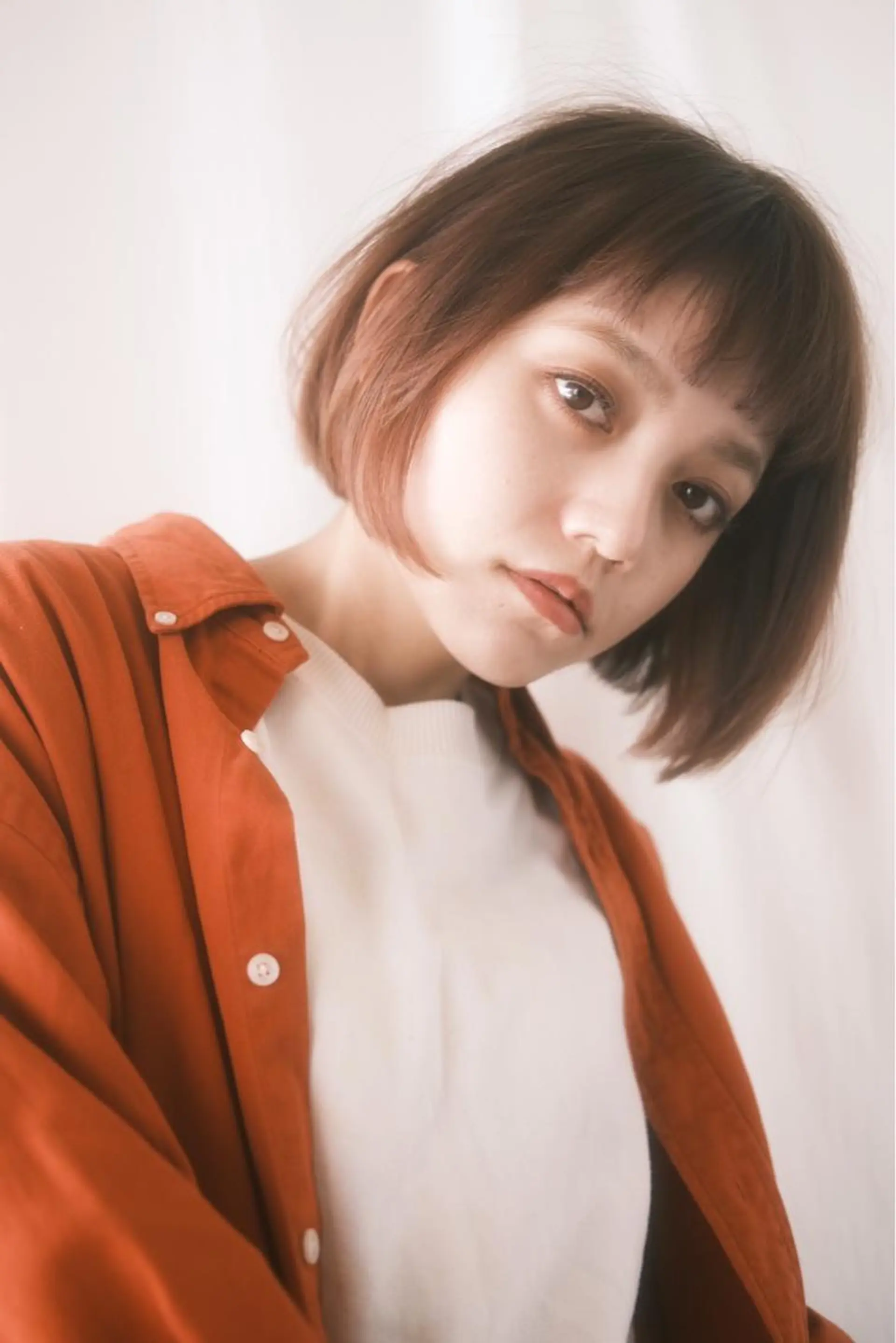 ショート カラー ショートボブ縮毛矯正 髪質改善のプロ山道潤のヘアスタイル