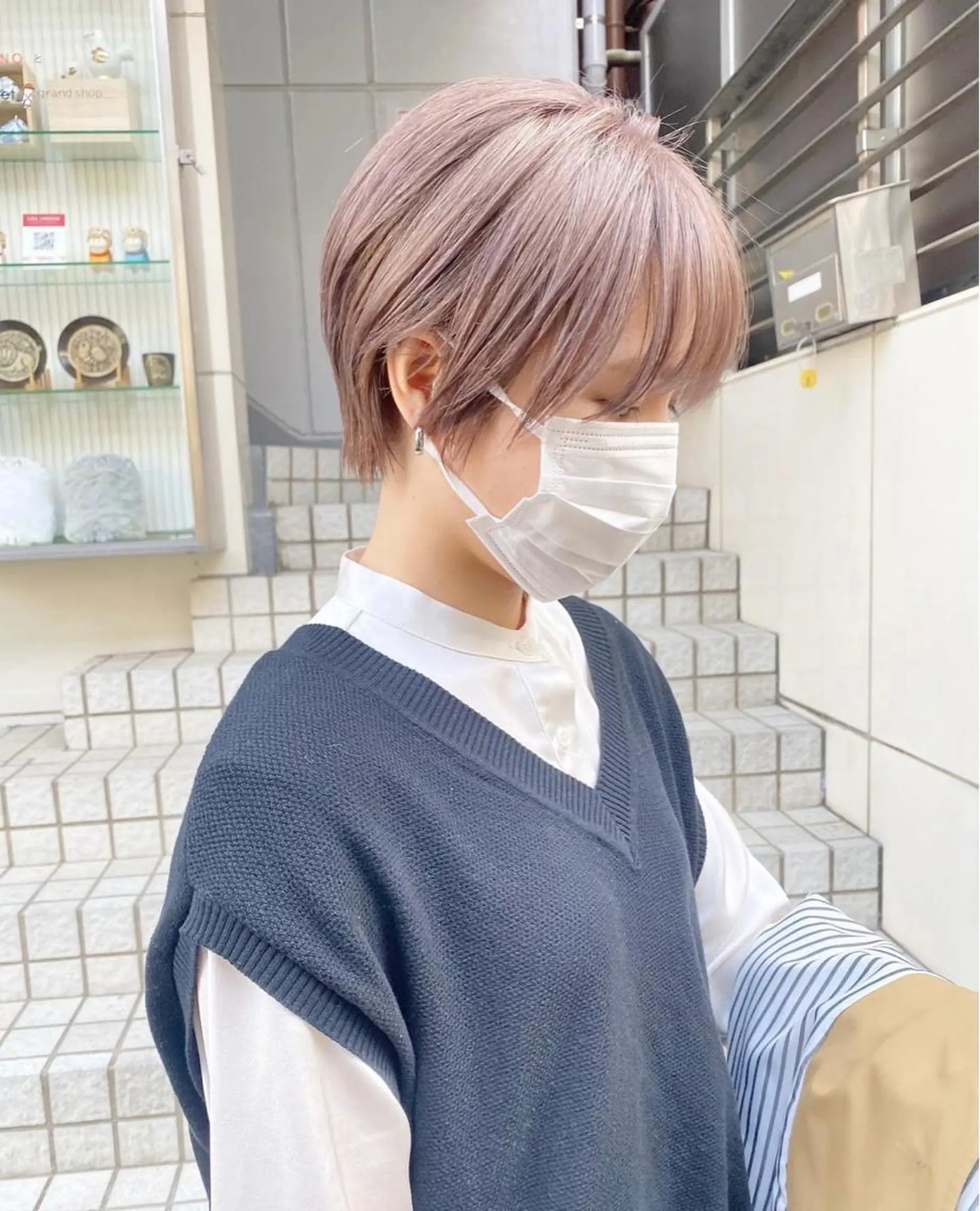 ショート カラー flamme Annaのヘアスタイル