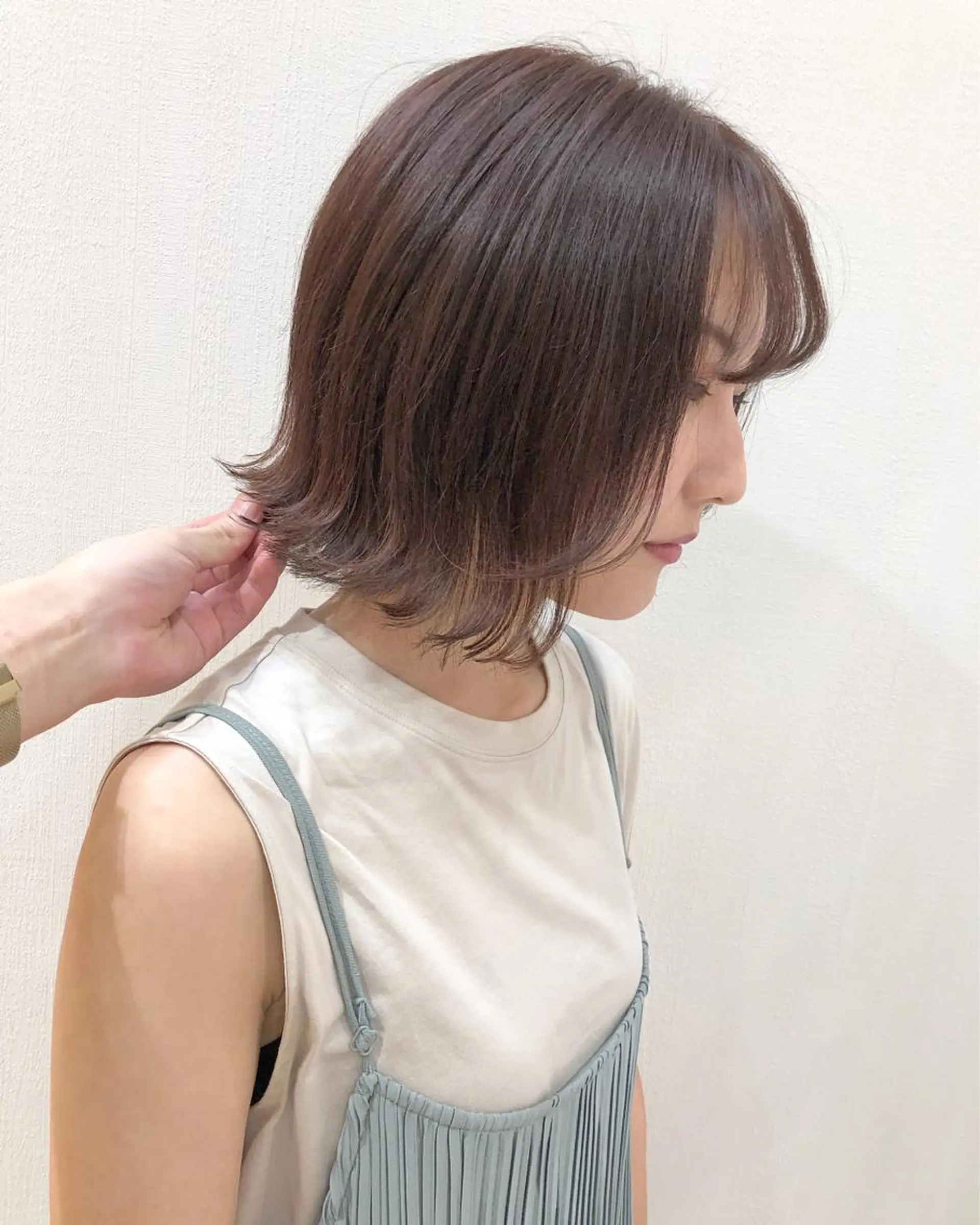 ショート 横浜ブリーチムラ直し ハイトーン/ブリーチのヘアスタイル