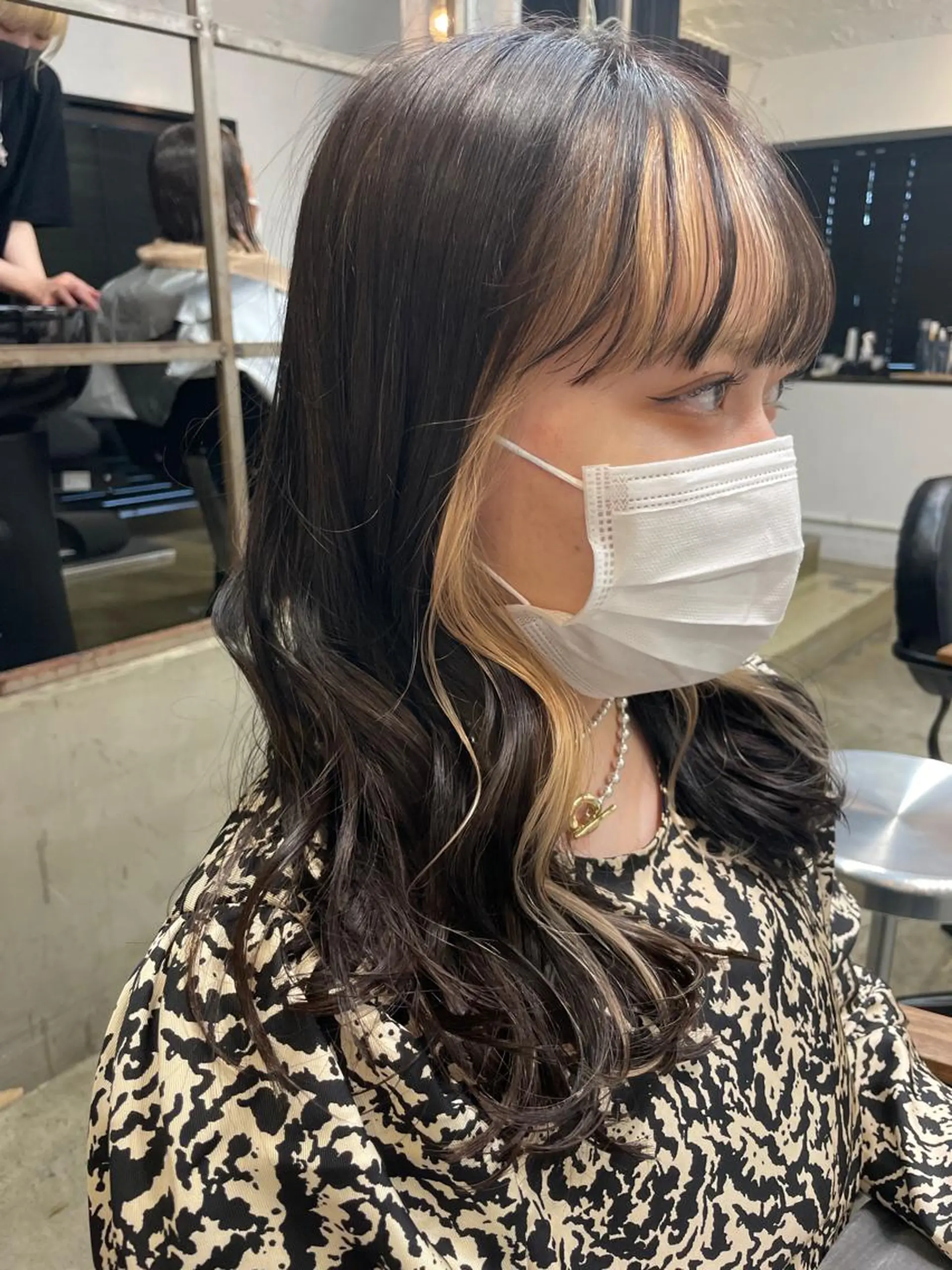 ロング カラー ヘアアレンジ 🌈本物の髪質改善 森田涼平のヘアスタイル