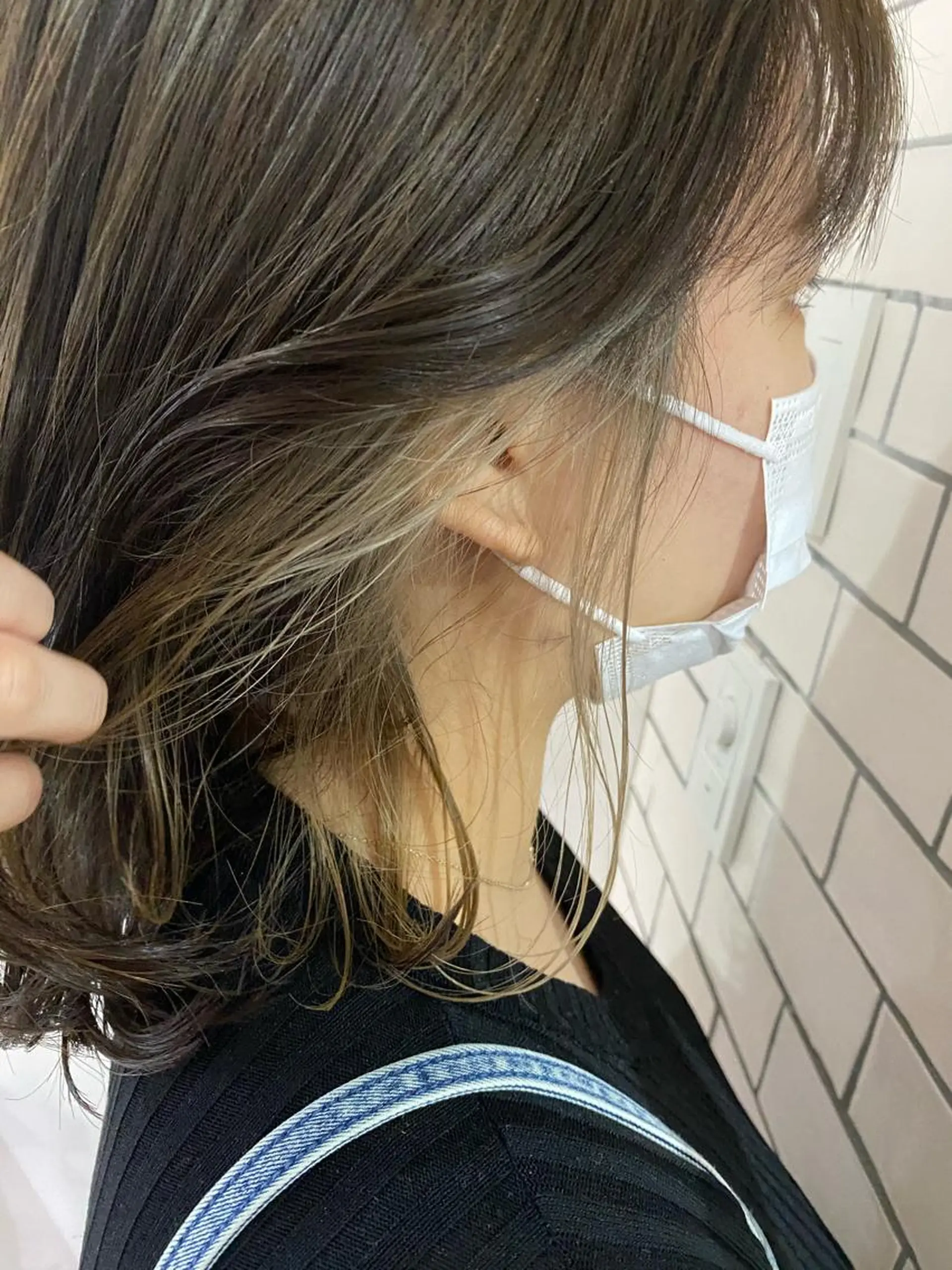 ミディアム カラー ヘアアレンジ 指名支持率NO.1 スタイリストのヘアスタイル