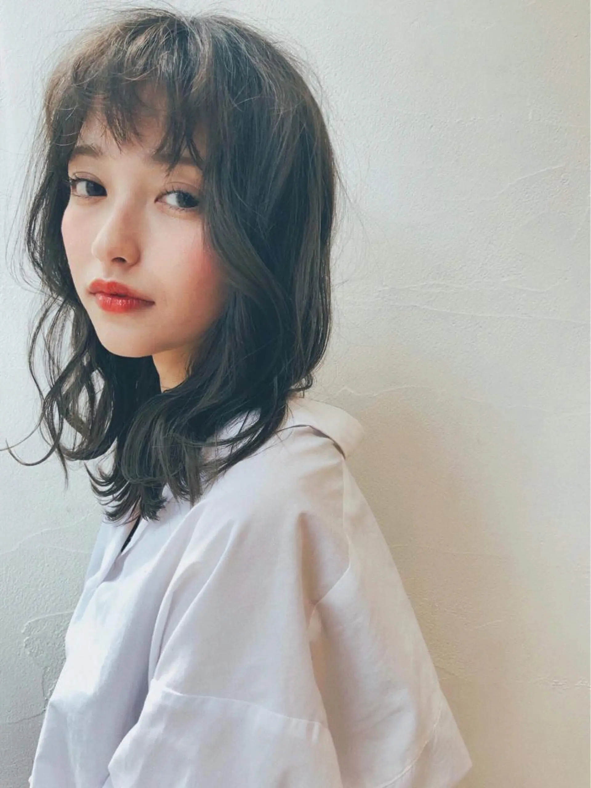 ミディアム カット特化柏駅 徒歩3分LOUのヘアスタイル