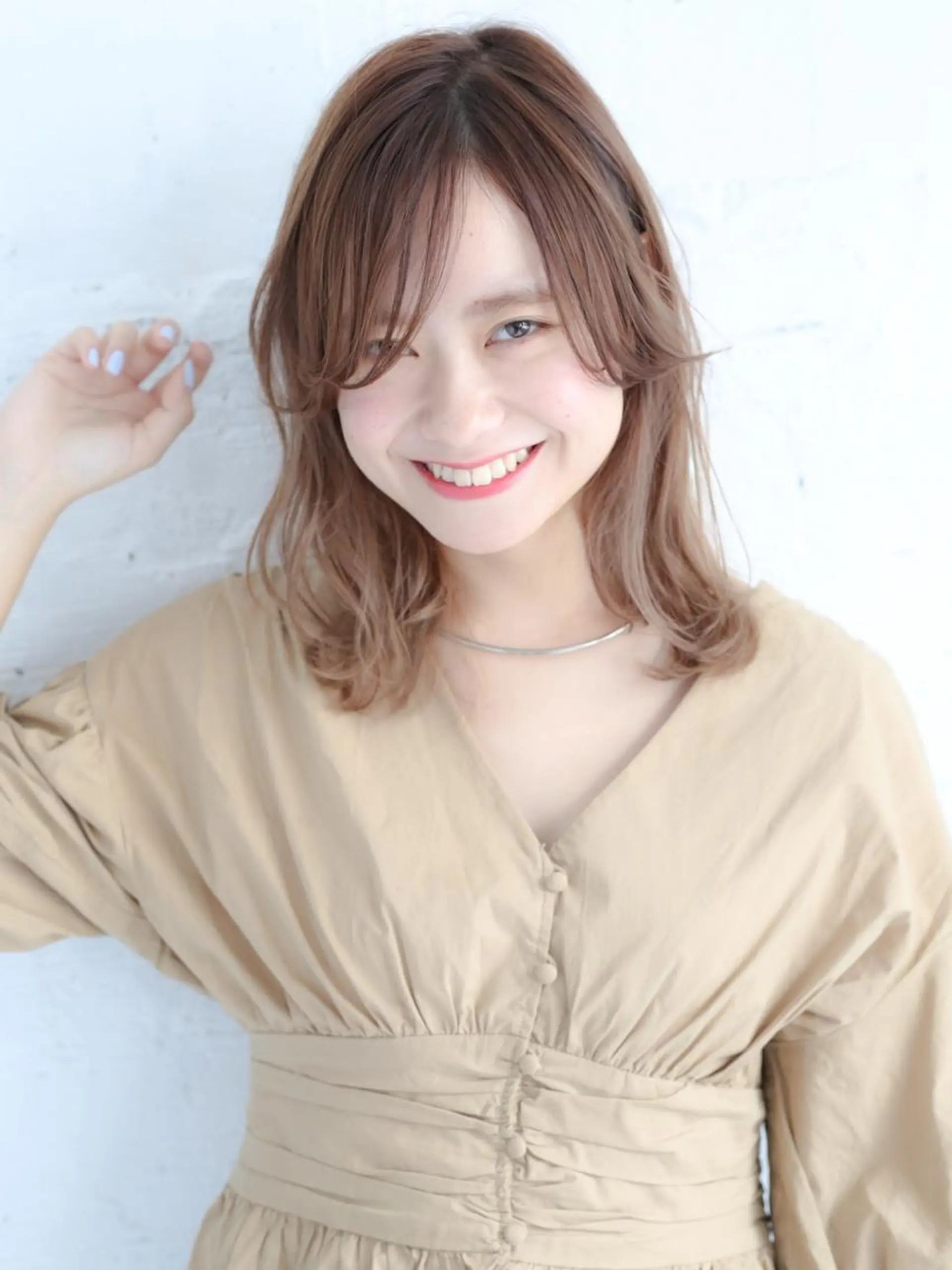 ミディアム カラー 高橋友里亜 /フリーランスのヘアスタイル