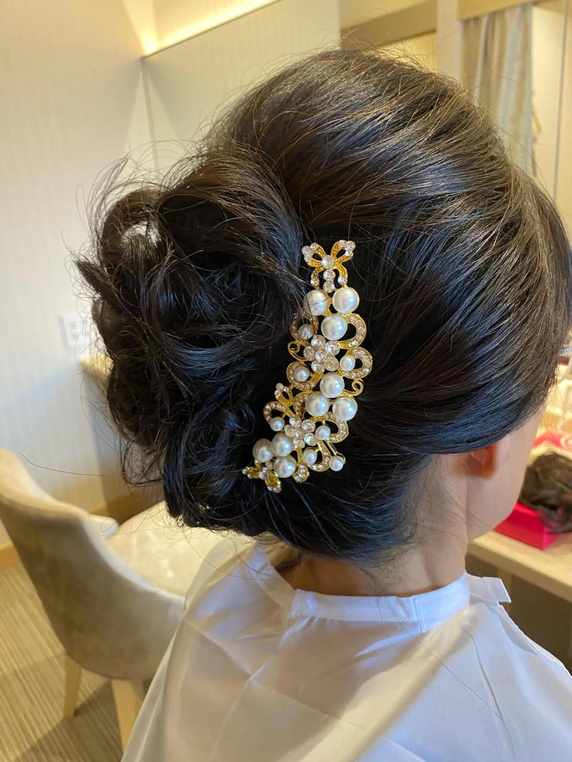 ヘアアレンジ ヘアセット The Best Beauty受付担当のヘアスタイル