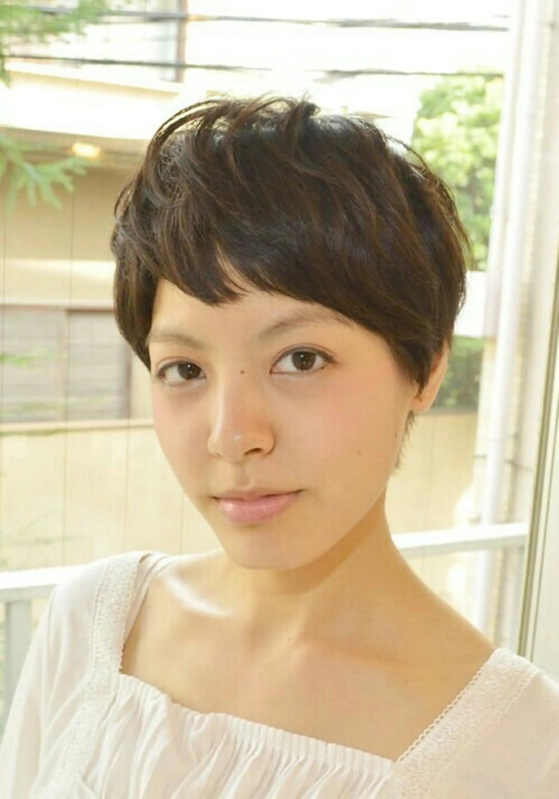 ショート パーマ 小顔ショート✁ ⁂Yukari⁂のヘアスタイル