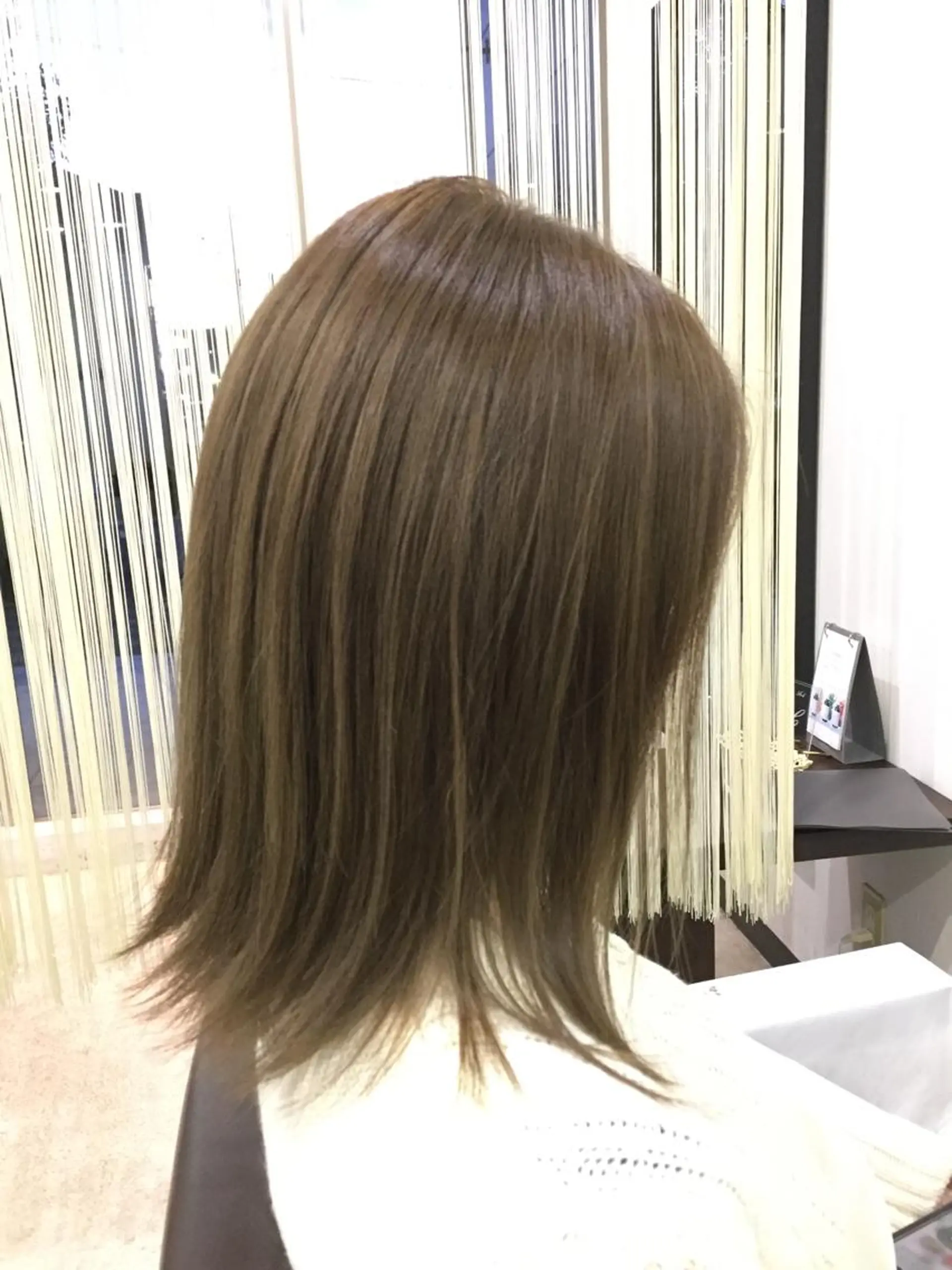 ミディアム カラー カット ヘアカラー パーマ 縮毛矯正 トリートメント 阿久津 泰幸のヘアスタイル