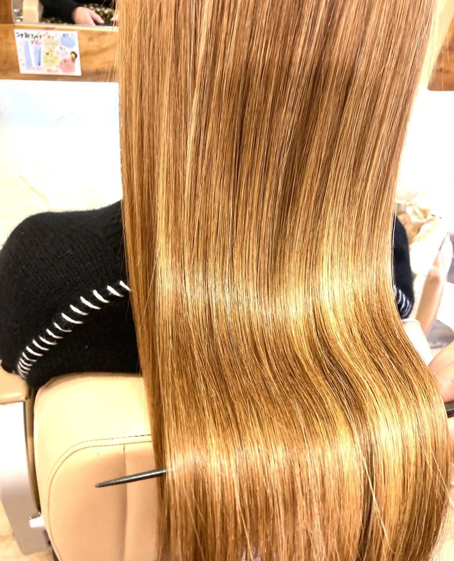 ロング 髪質改善 カット ヘアカラー トリートメント 柘植 雅大のヘアスタイル