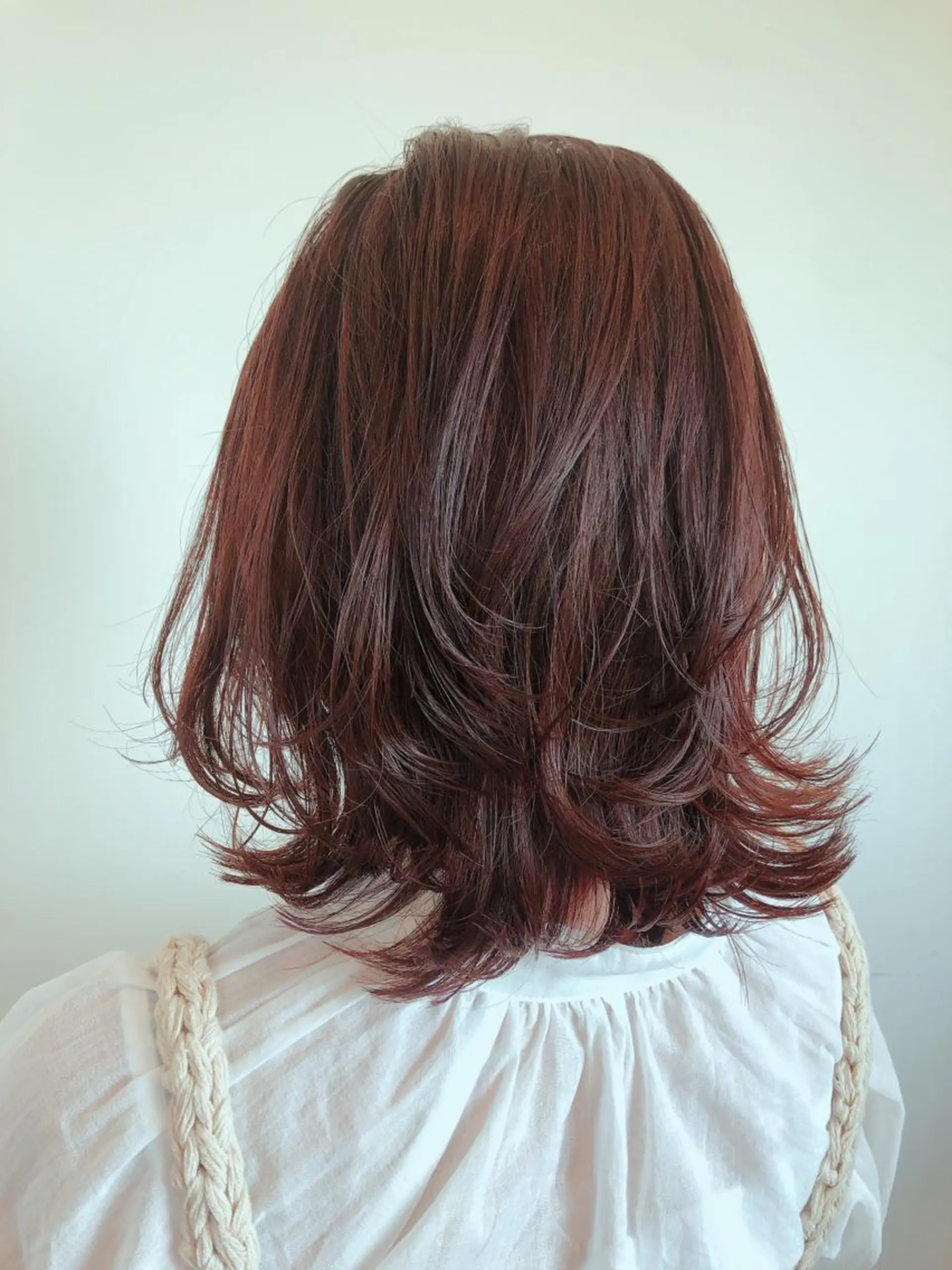 ミディアム カラー 宮本 円のヘアスタイル