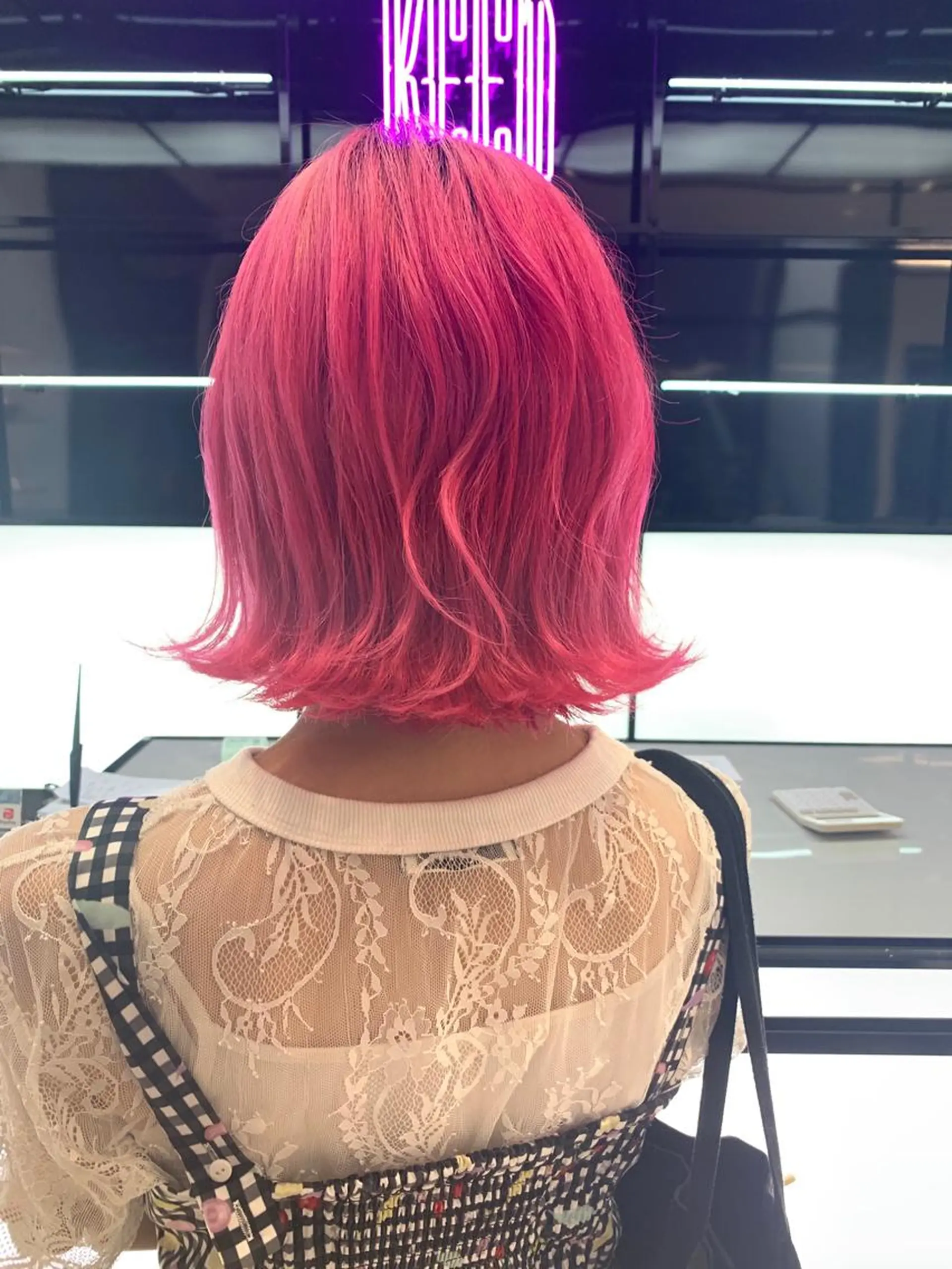 ミディアム 外ハネヘア lamie by melt 吉祥寺 【ラミエ バイ メルト】所属・【ミニモ公認】*似合 わせ職人*滝田拳史のヘアスタイル