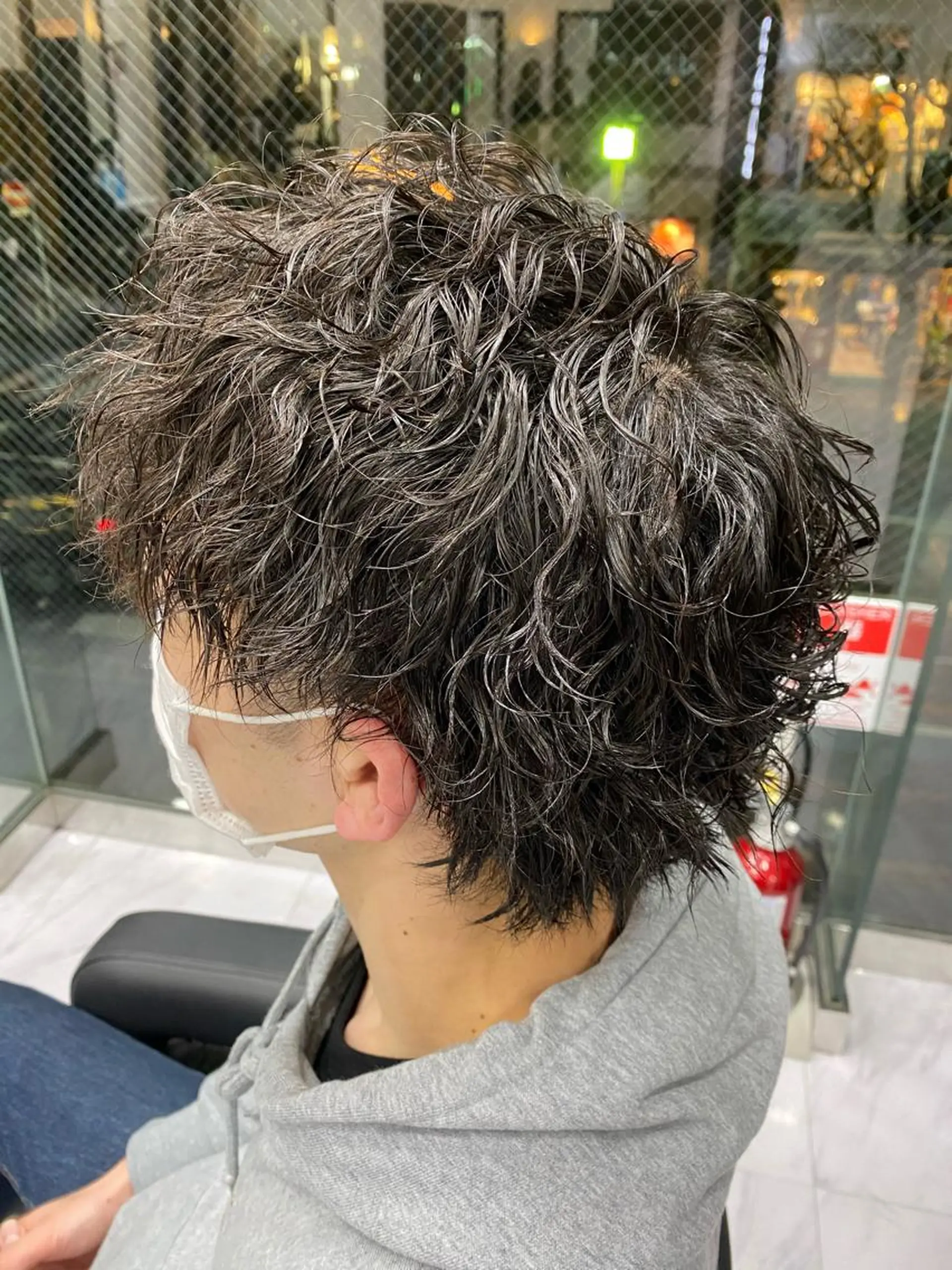 パーマ メンズ 🌴パーマオタク🌴 長谷川　諒佑🌈のヘアスタイル