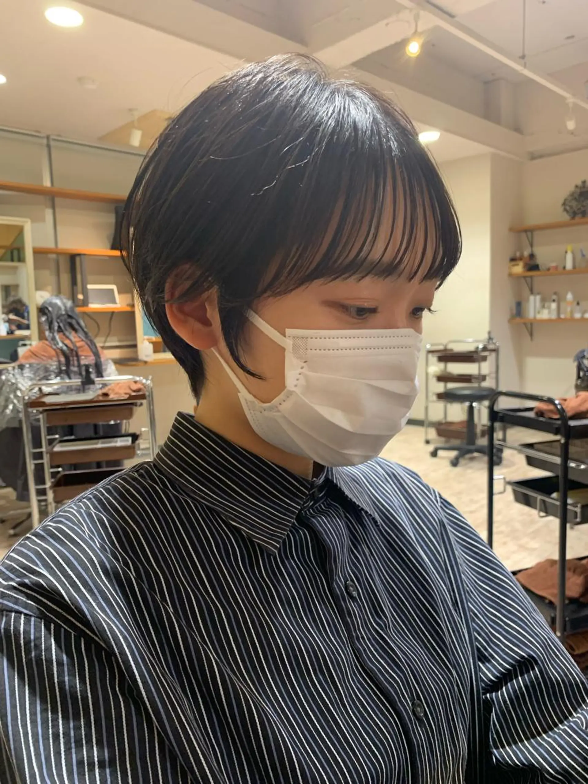 ショート カラー 🍋似合わせ✖️ ｼｮｰﾄﾍｱ🍋早田のヘアスタイル