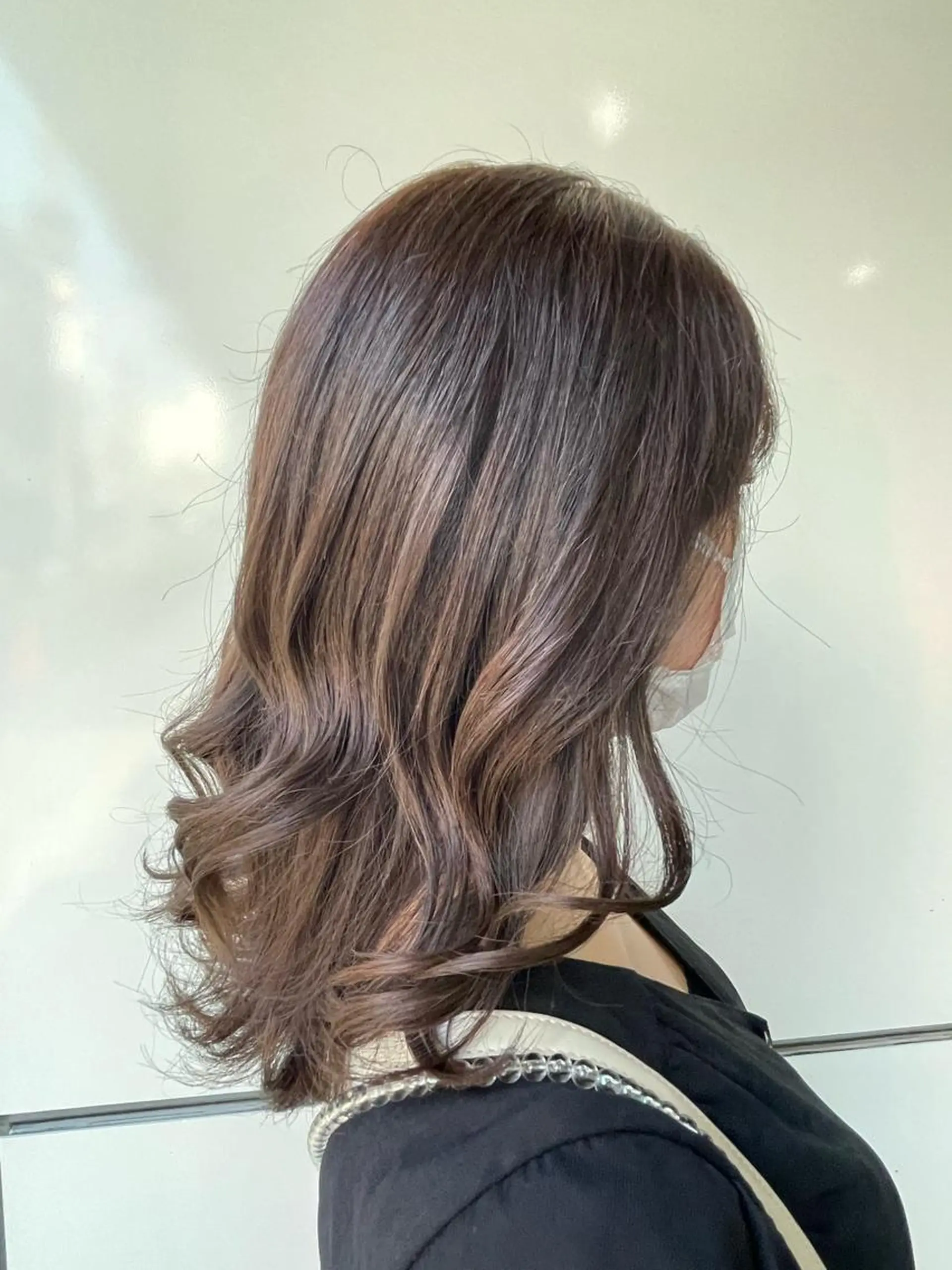 ミディアム カラー 似合わせ 垢抜け🌟 AKINOのヘアスタイル