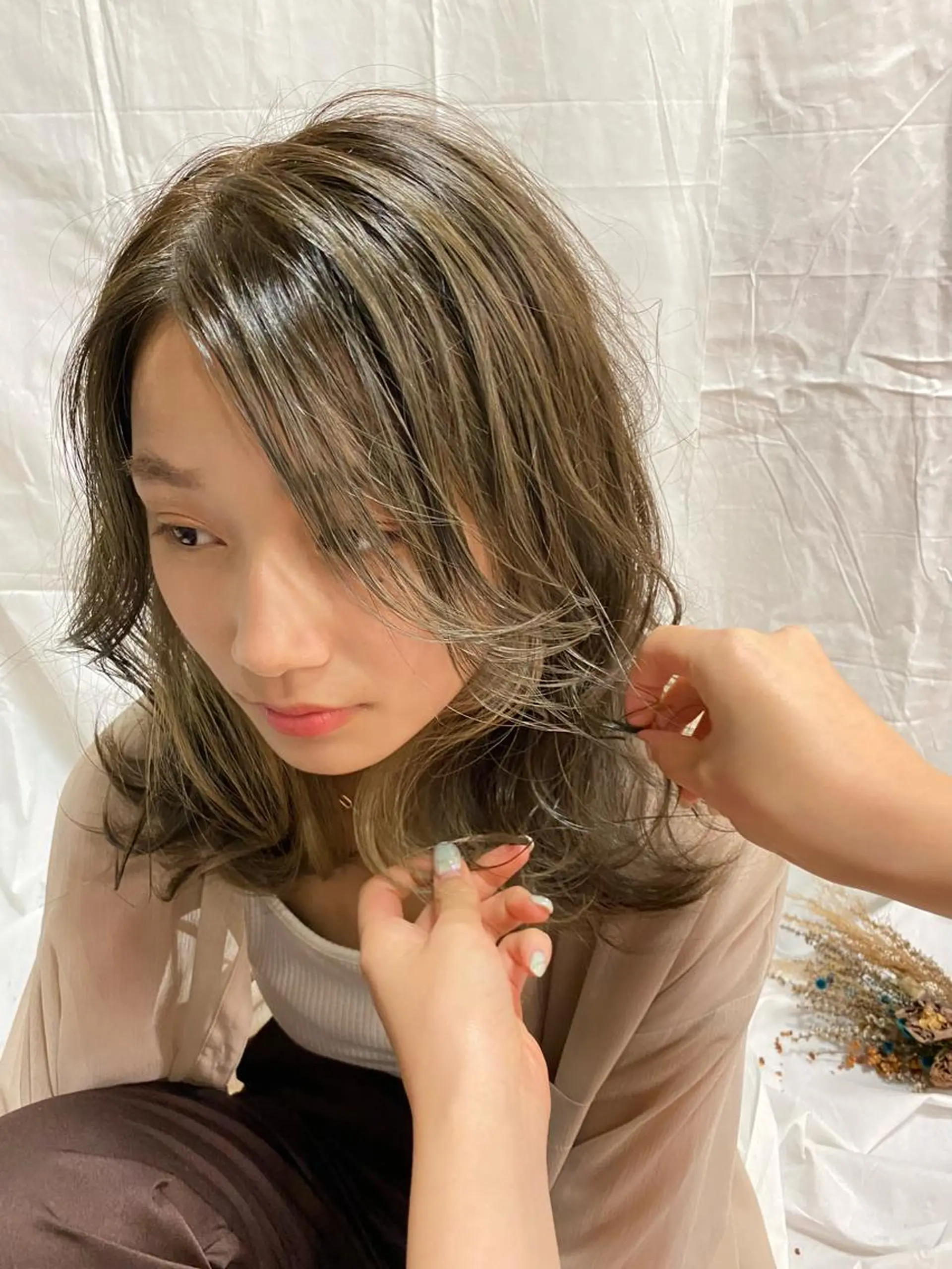 セミロング TAKAMI荒子店所属・TAKAMI荒子店 /　羽切　涼太のヘアスタイル