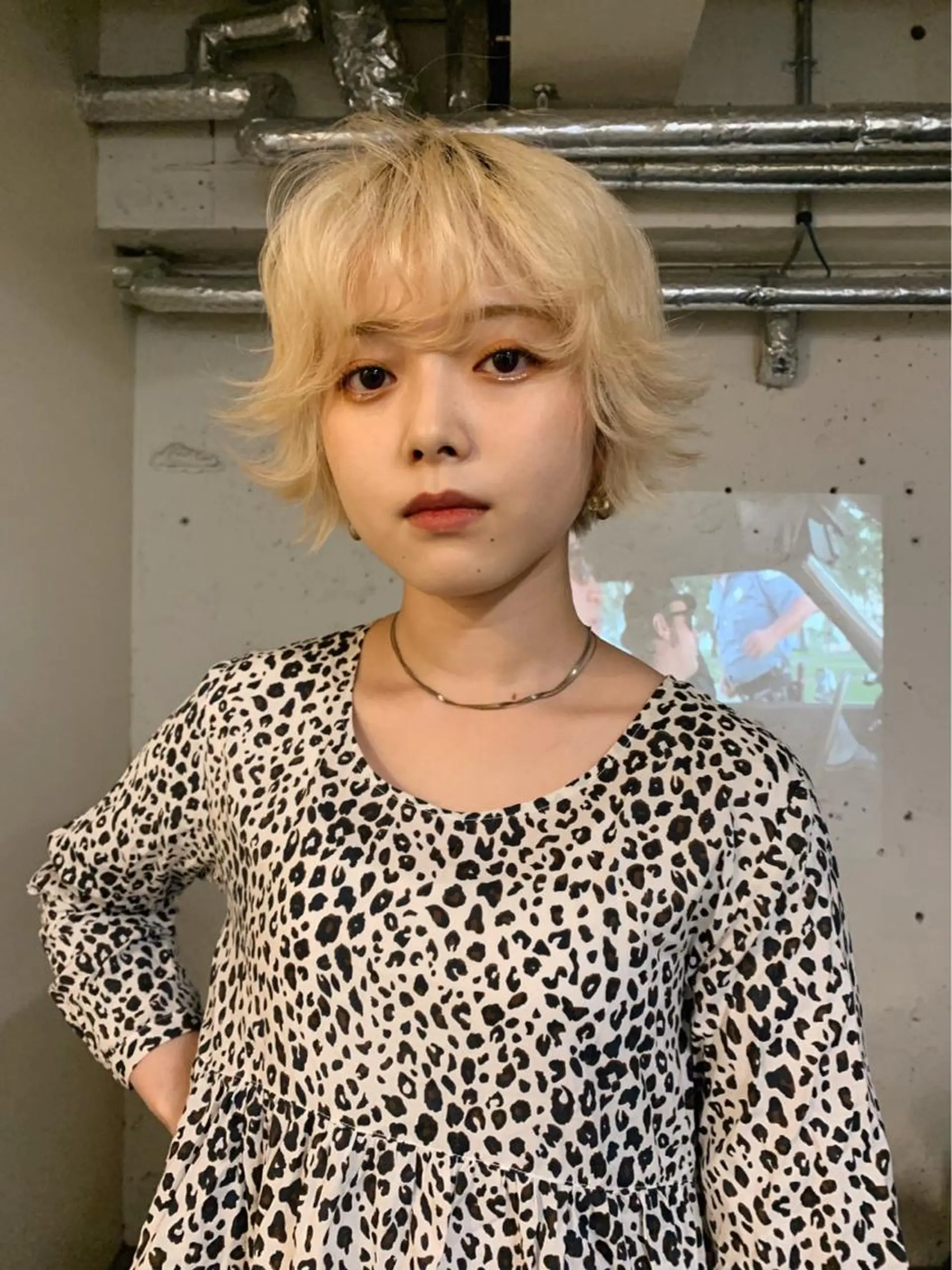 カラー ハッシュカット/ MAYAのヘアスタイル