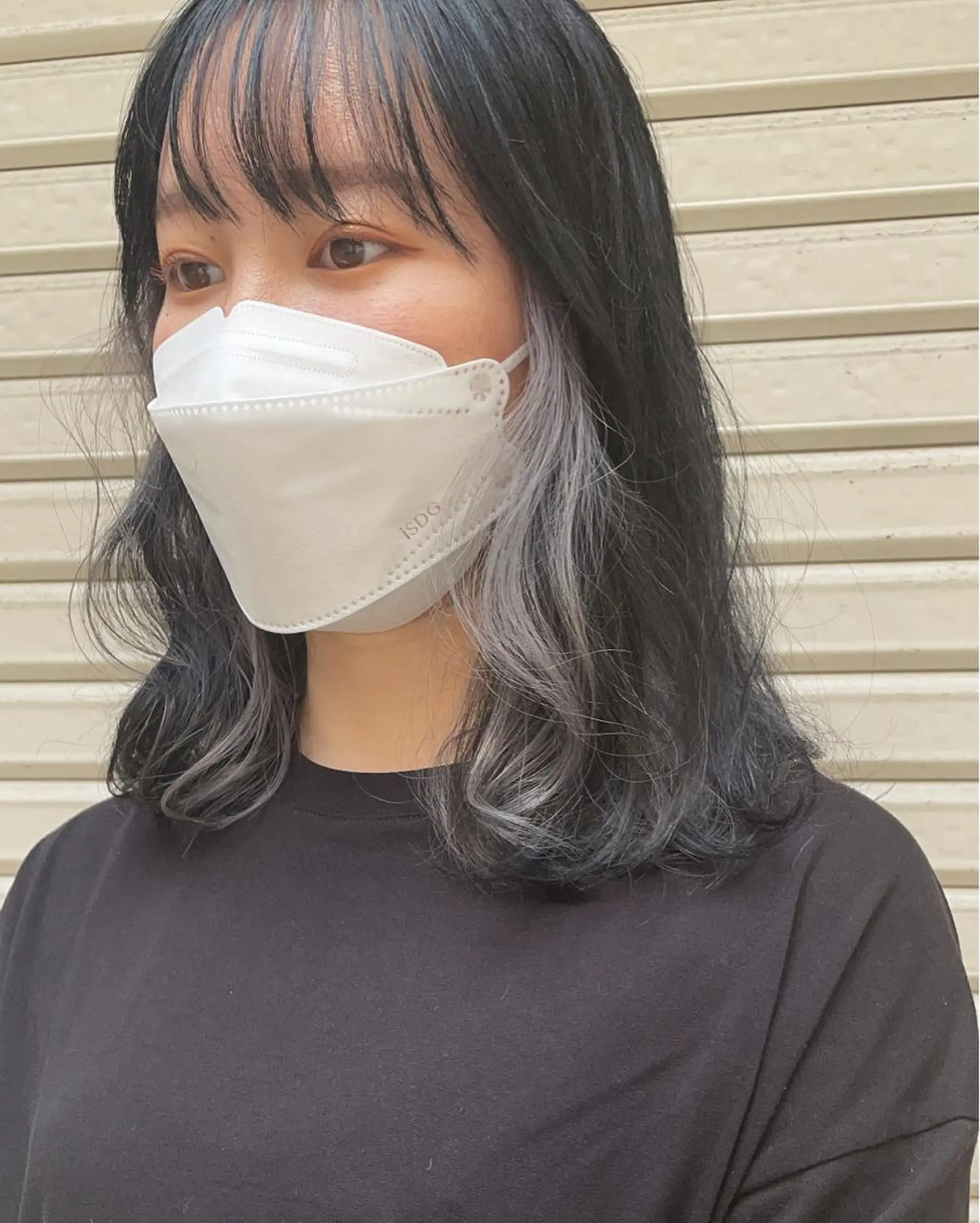 セミロング レイヤーカット/ 透明感カラーmikuのヘアスタイル