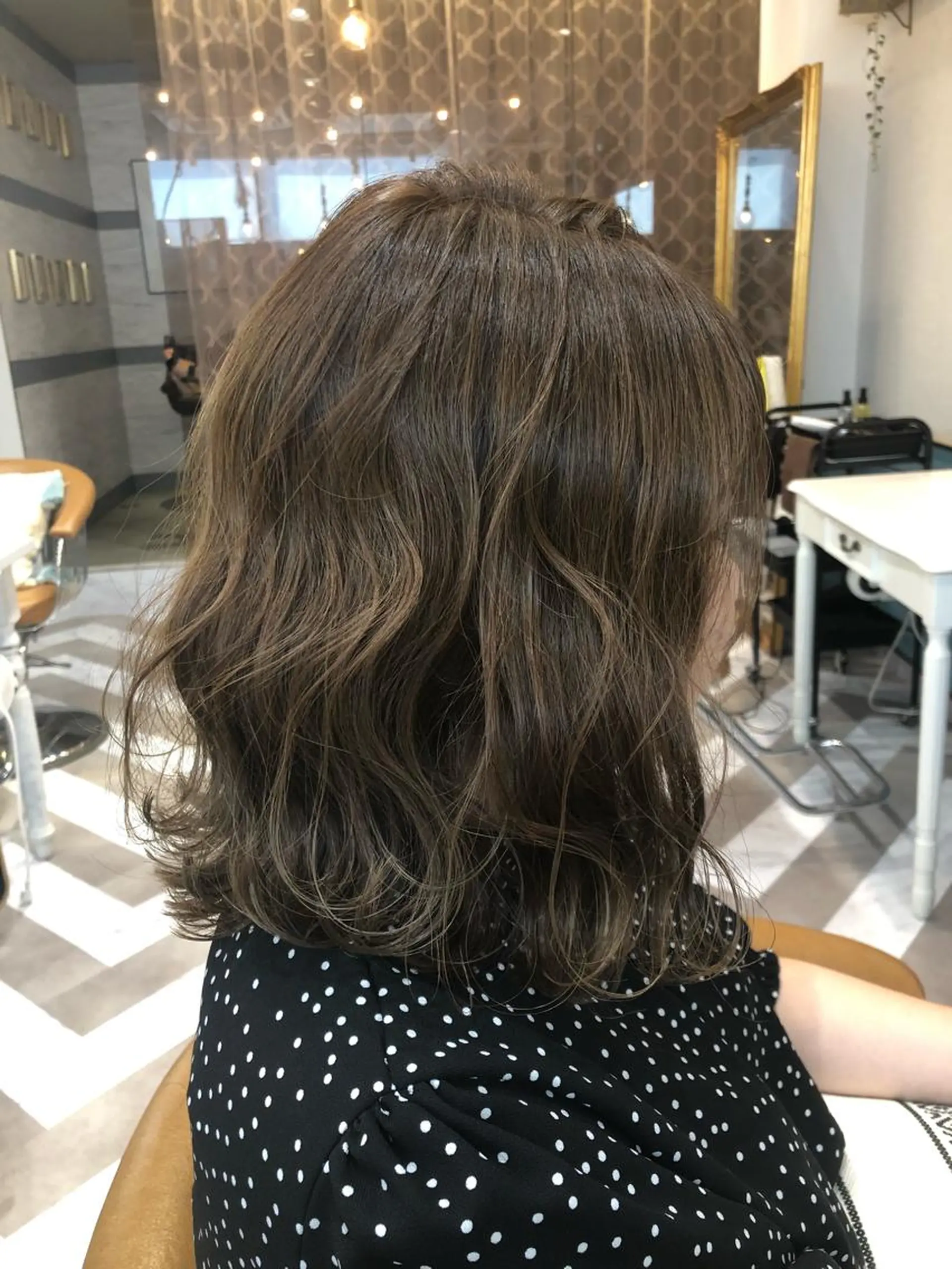 ミディアム 髪質改善縮毛矯正 リピートNo.1米倉のヘアスタイル