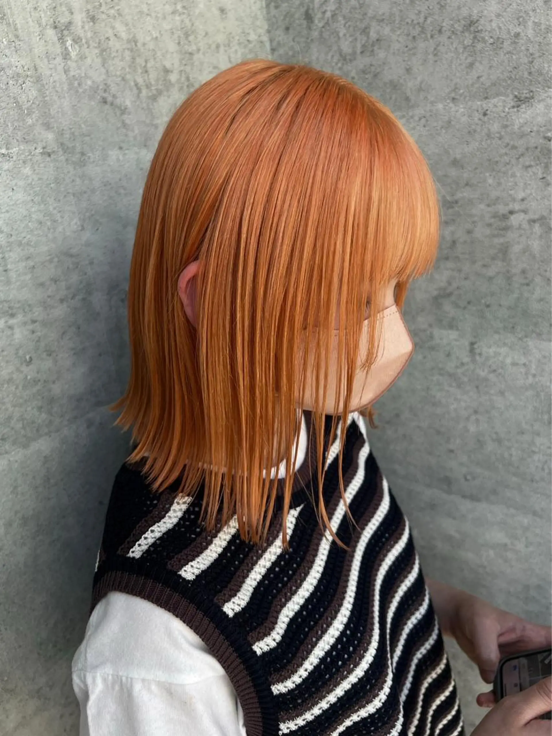 ミディアム カラー シアン　橋本店所属・SHIAN 橋本 Daikiのヘアスタイル