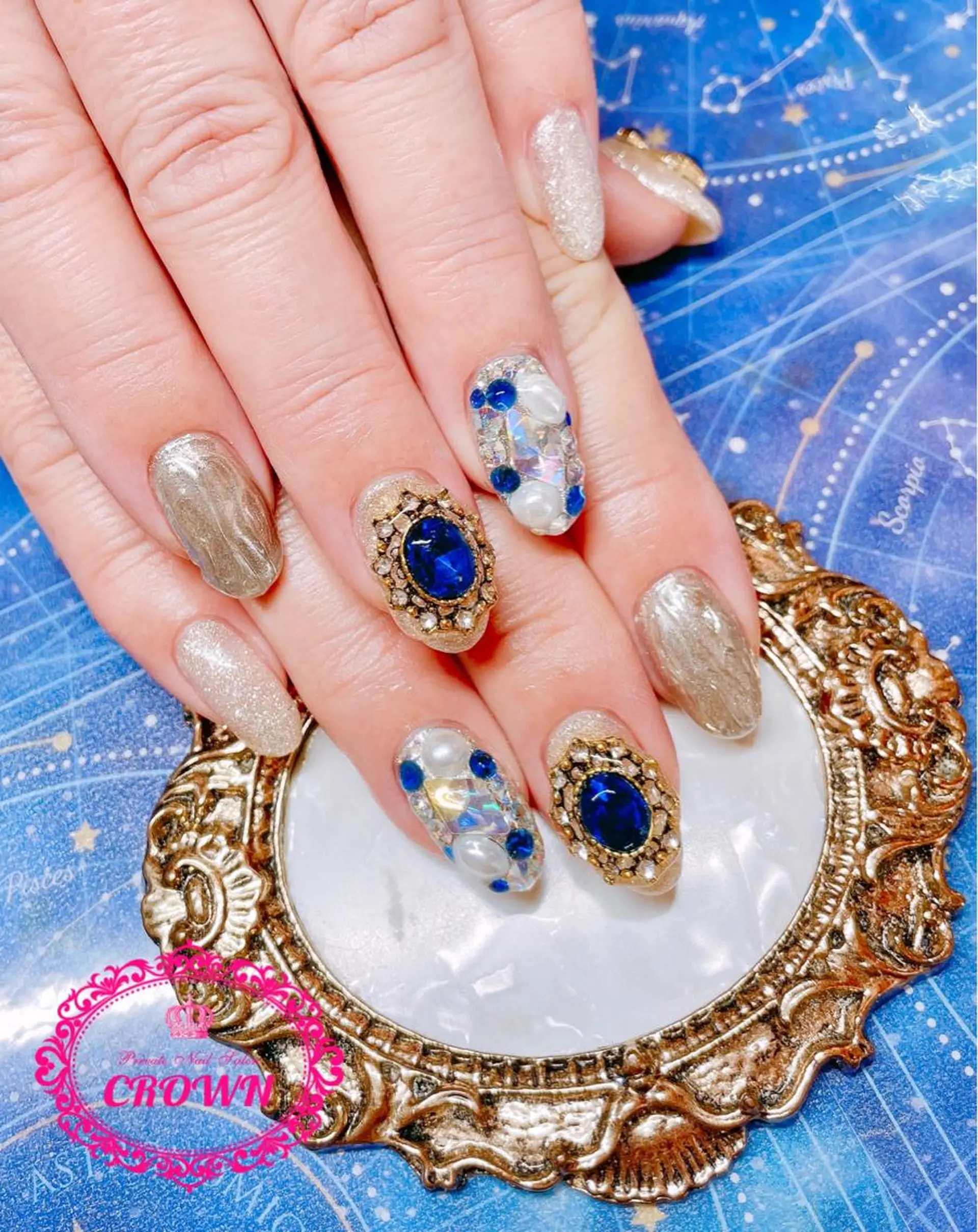 ネイル CROWN プライベートサロンのネイルデザイン