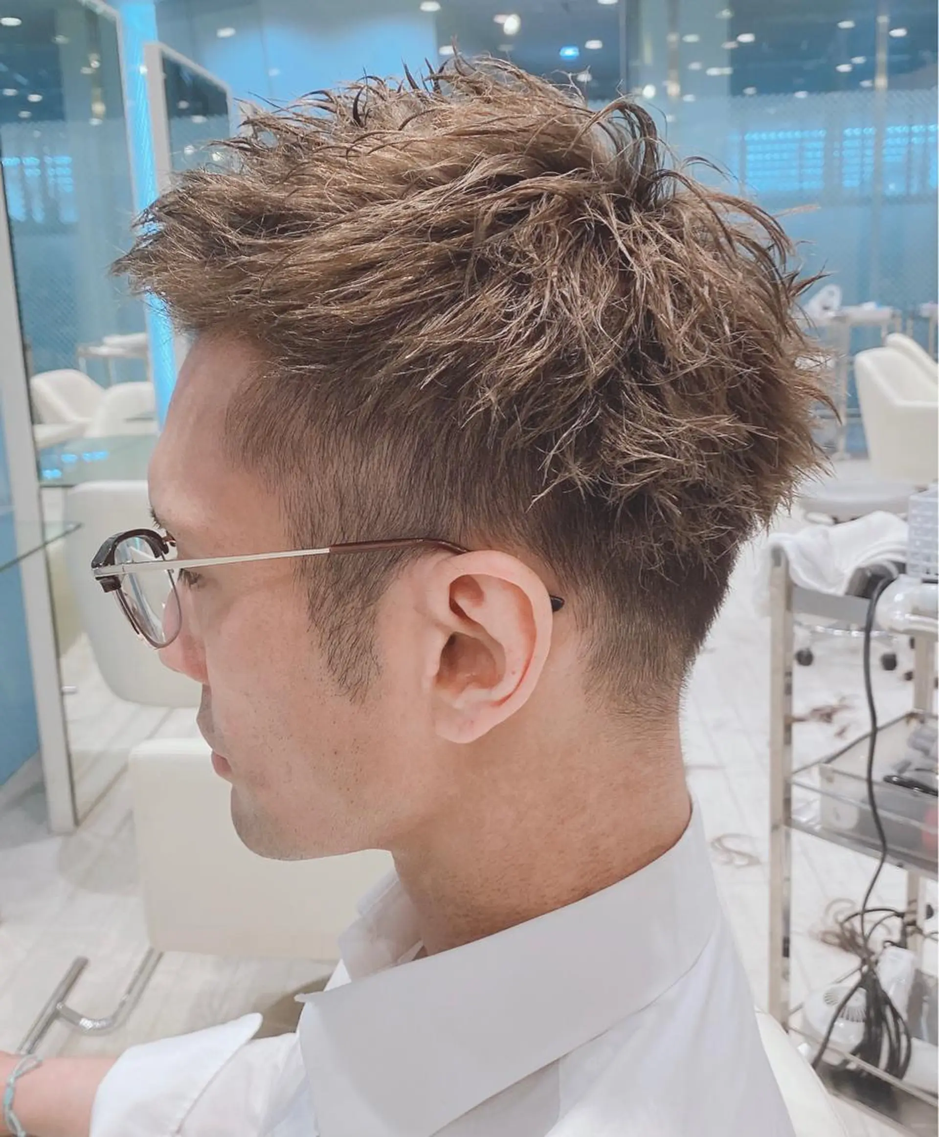 メンズ モヒカン メンズカット 井上　凜太郎のヘアスタイル