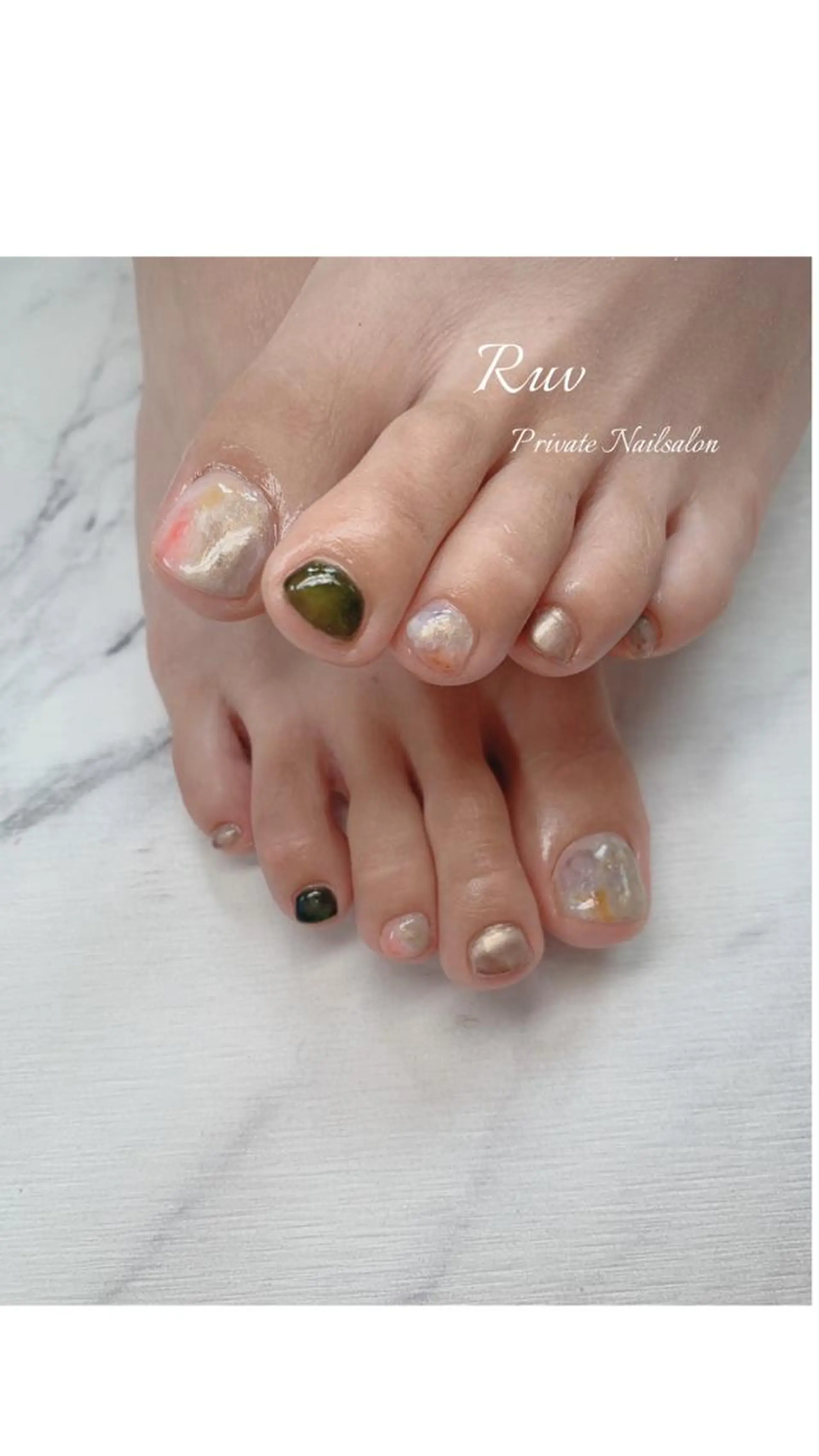 ネイル フットネイル プライベート ネイルサロン　ルヴのネイルデザイン