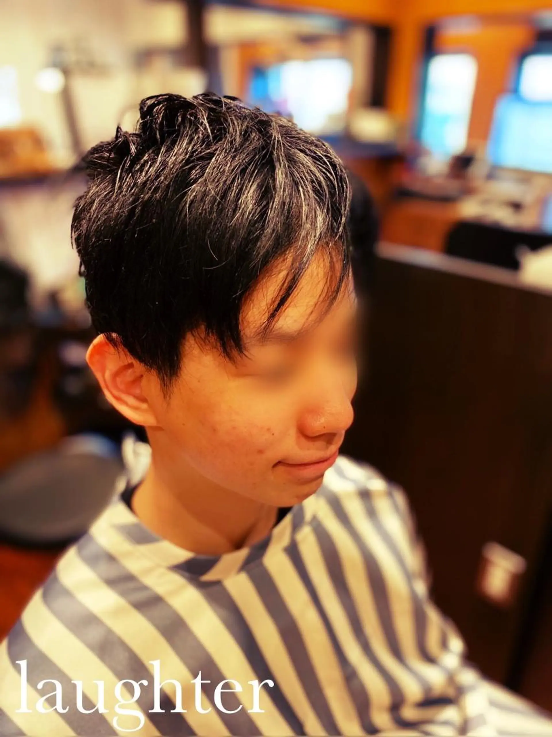 ショート メンズ 尾崎 弘充のヘアスタイル