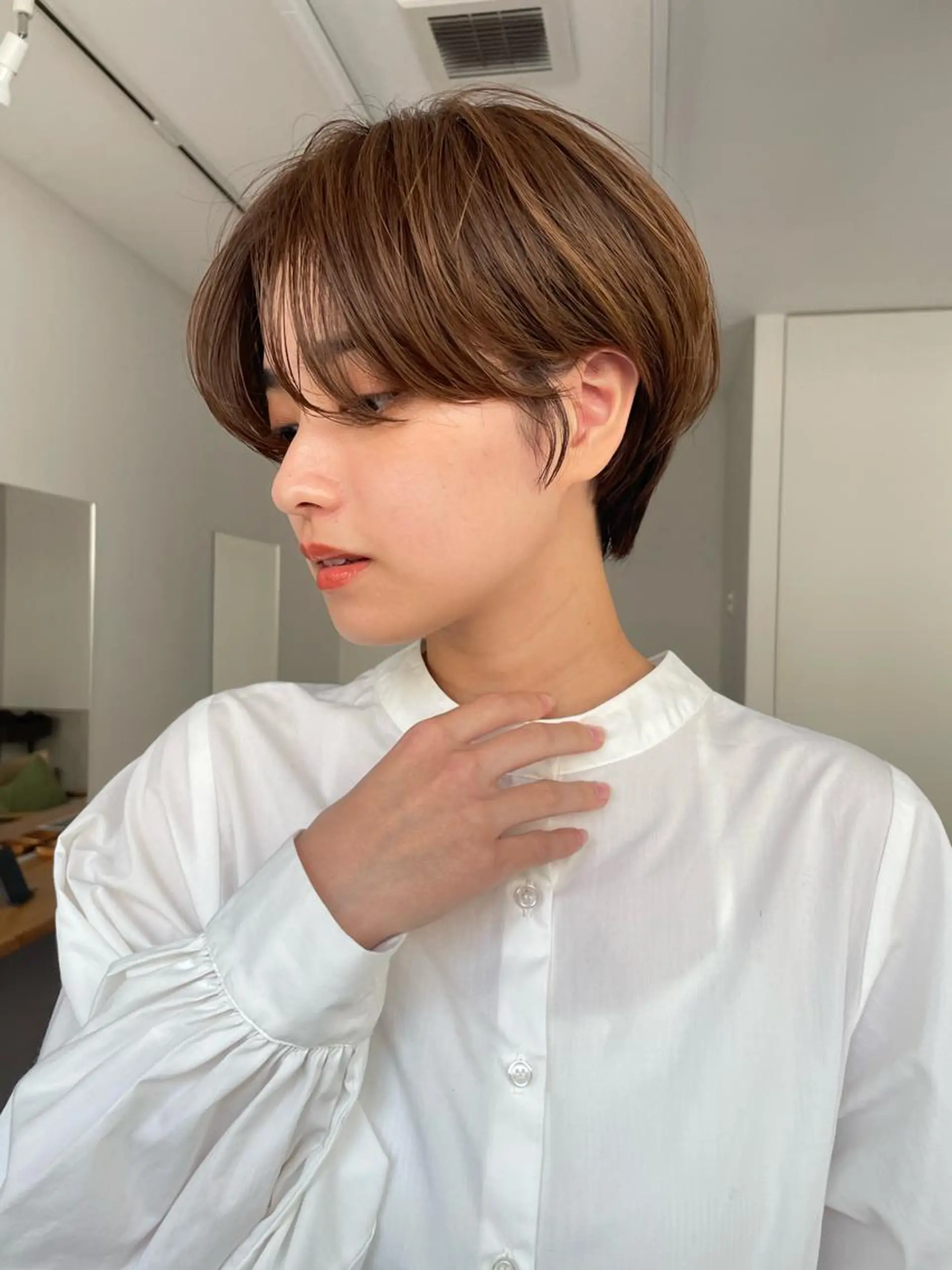 ショート ショートヘア🤍 銀座美容師🌷みづほのヘアスタイル