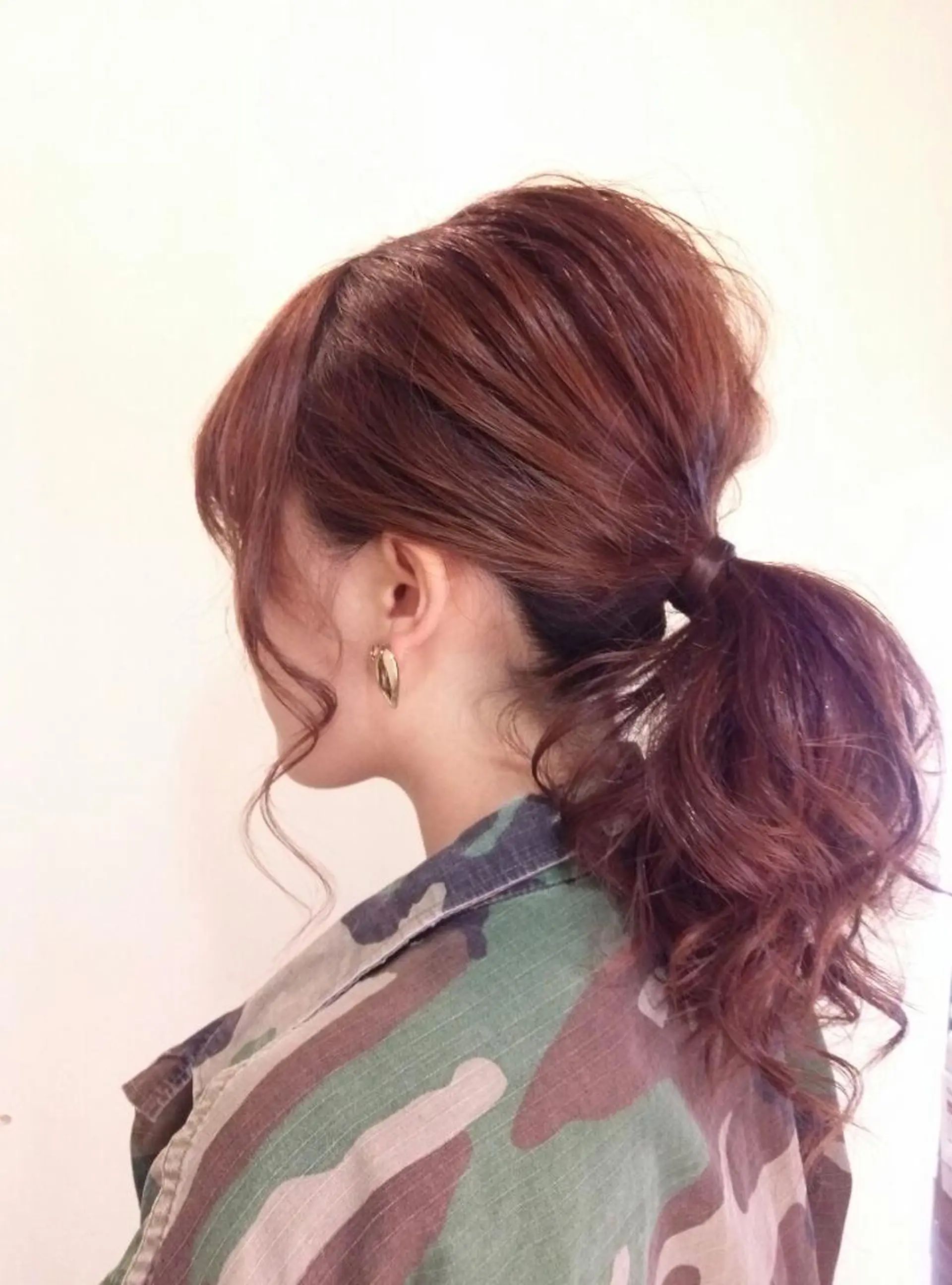 ミディアム セミロング ヘアアレンジ ロング ポニーテール iMiuqelo所属・Hair/Make- up❤︎saOsaのその他イメージ