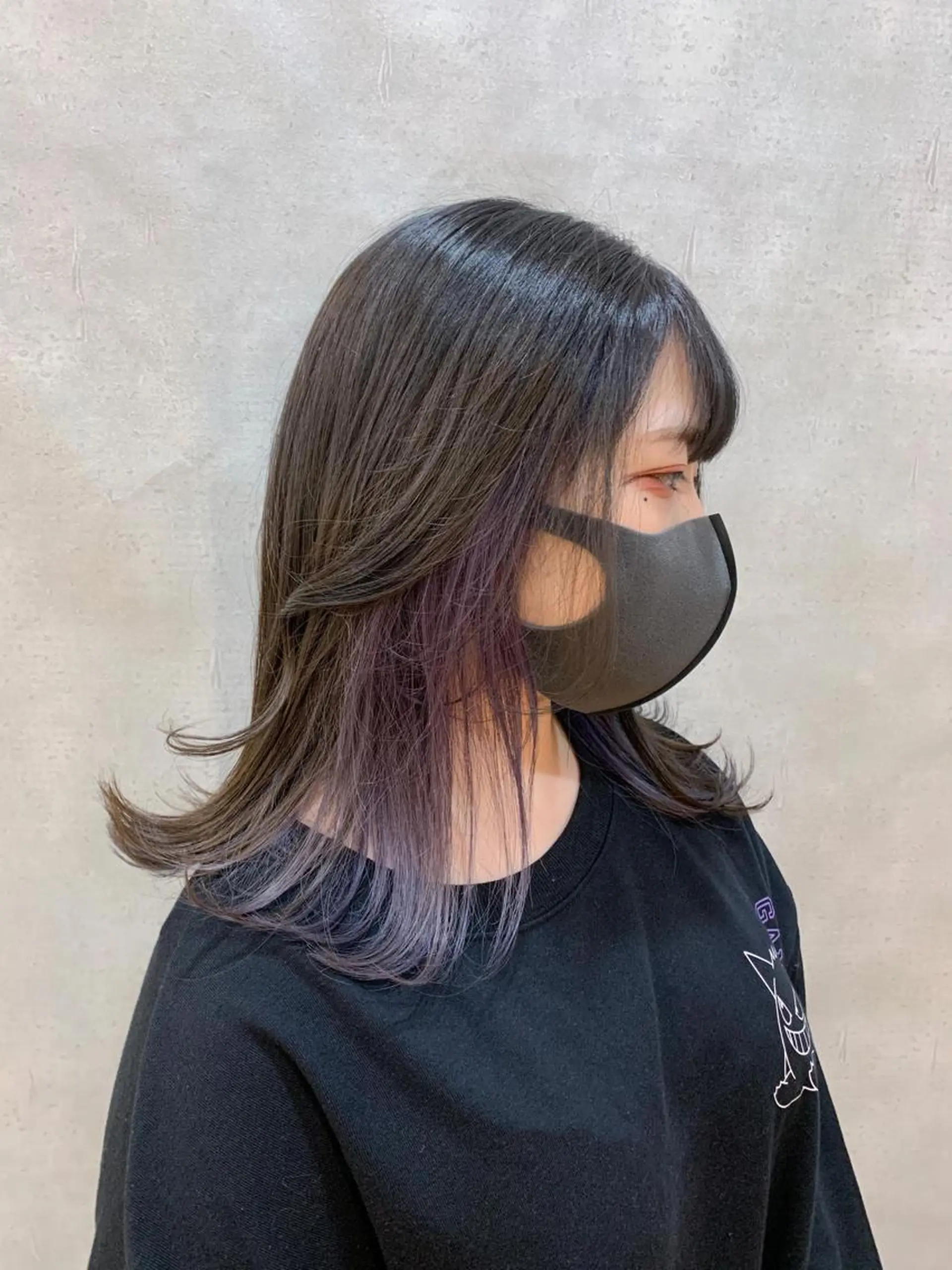 ミディアム カラー 鈴木 悠平のヘアスタイル