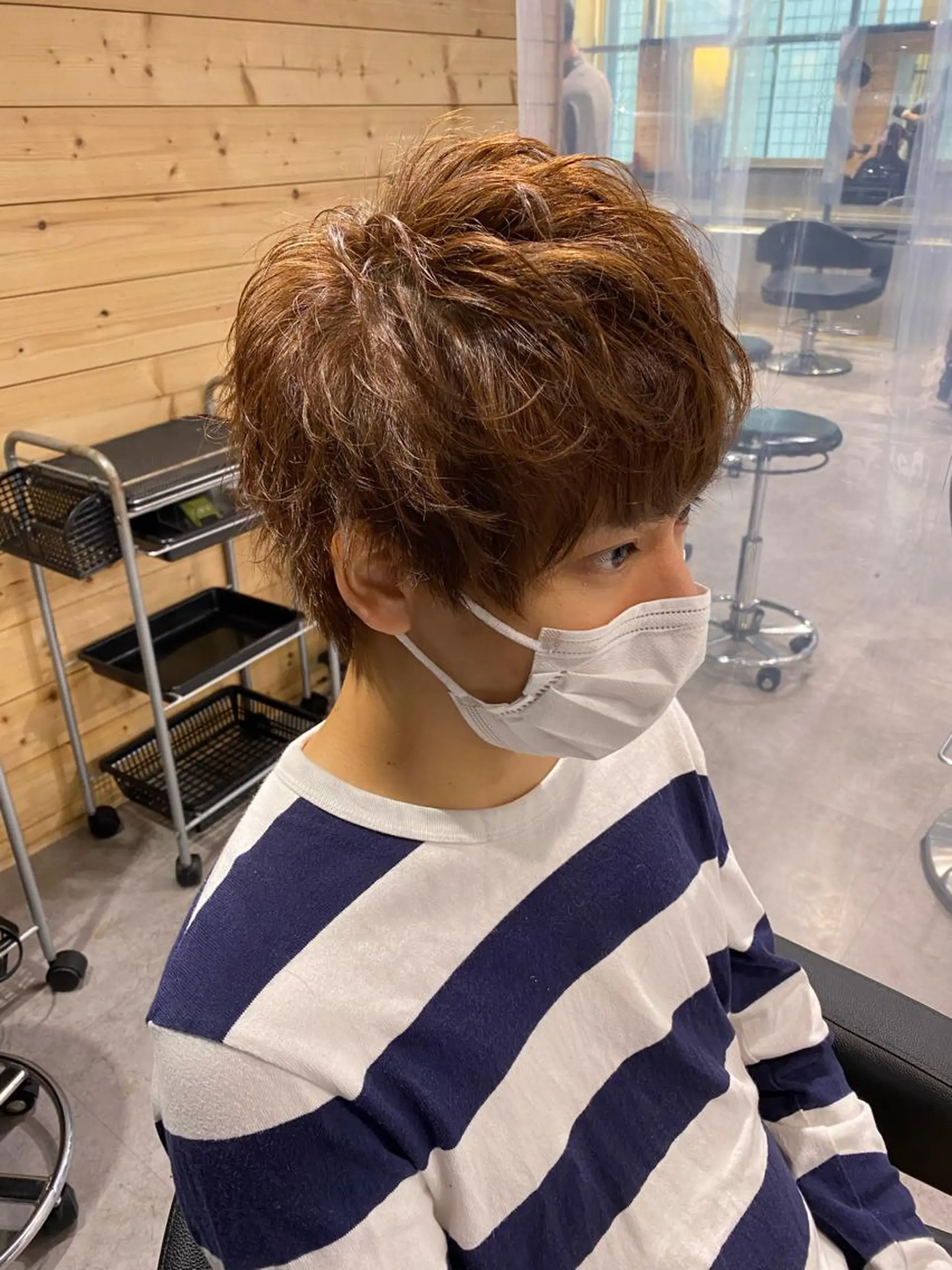 メンズ カット ヘアカラー トリートメント ヘアセット Loy所属・メンズヘアの達人 パーマ 縮毛矯正🔷のヘアスタイル