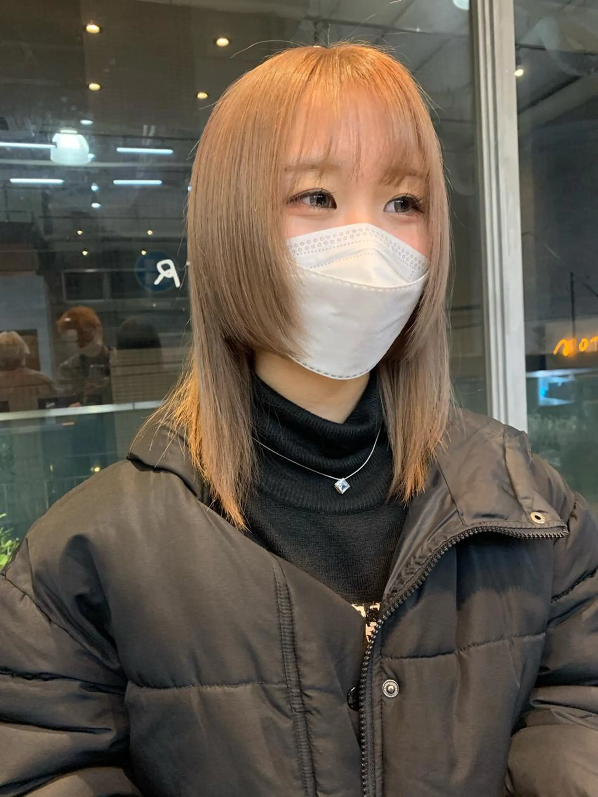 セミロング ヘアカラー トレンドメンズヘア/ 似合わせヘア/ショウのヘアスタイル