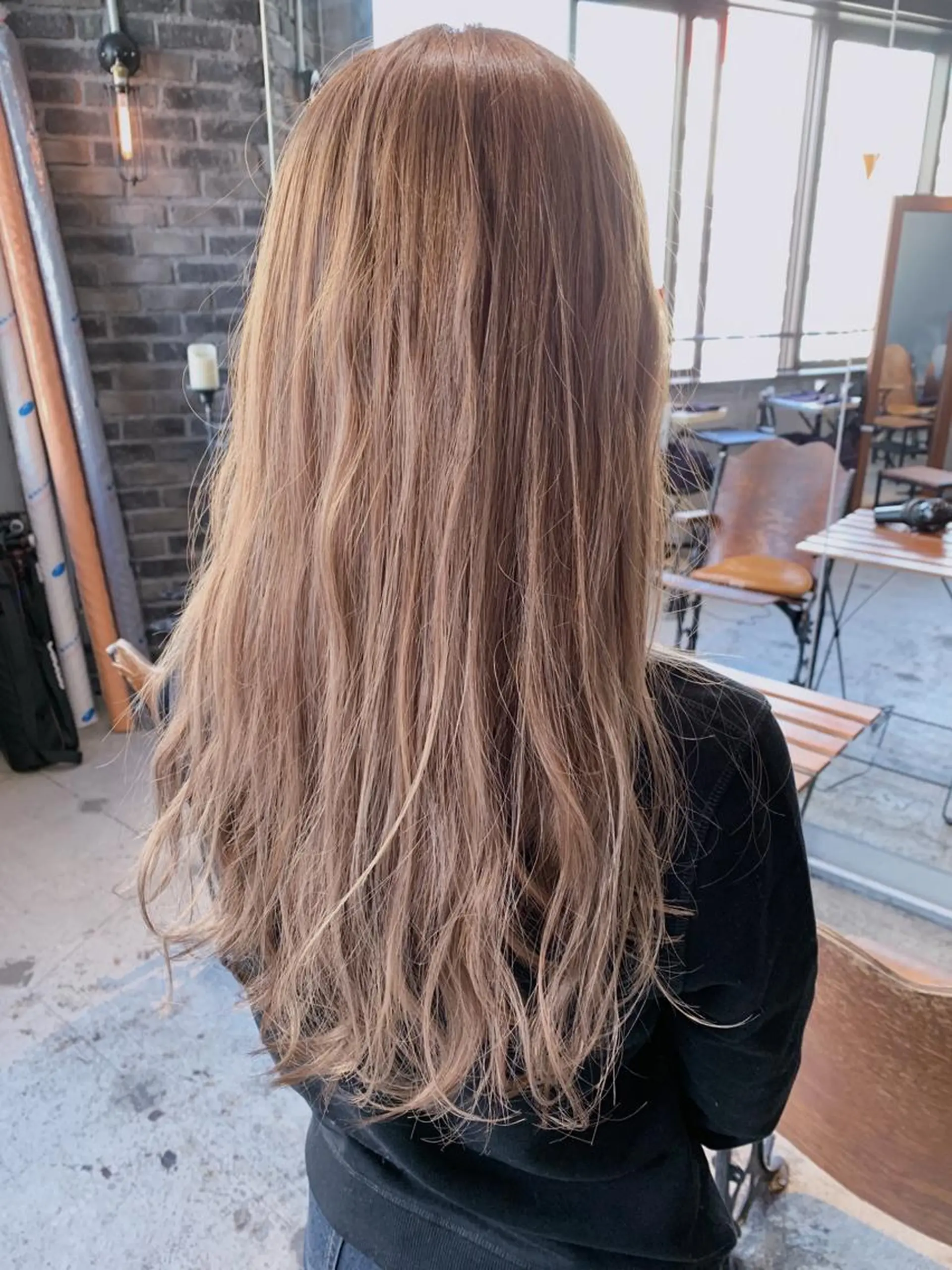 ロング カラー 代表 中島貴志のヘアスタイル