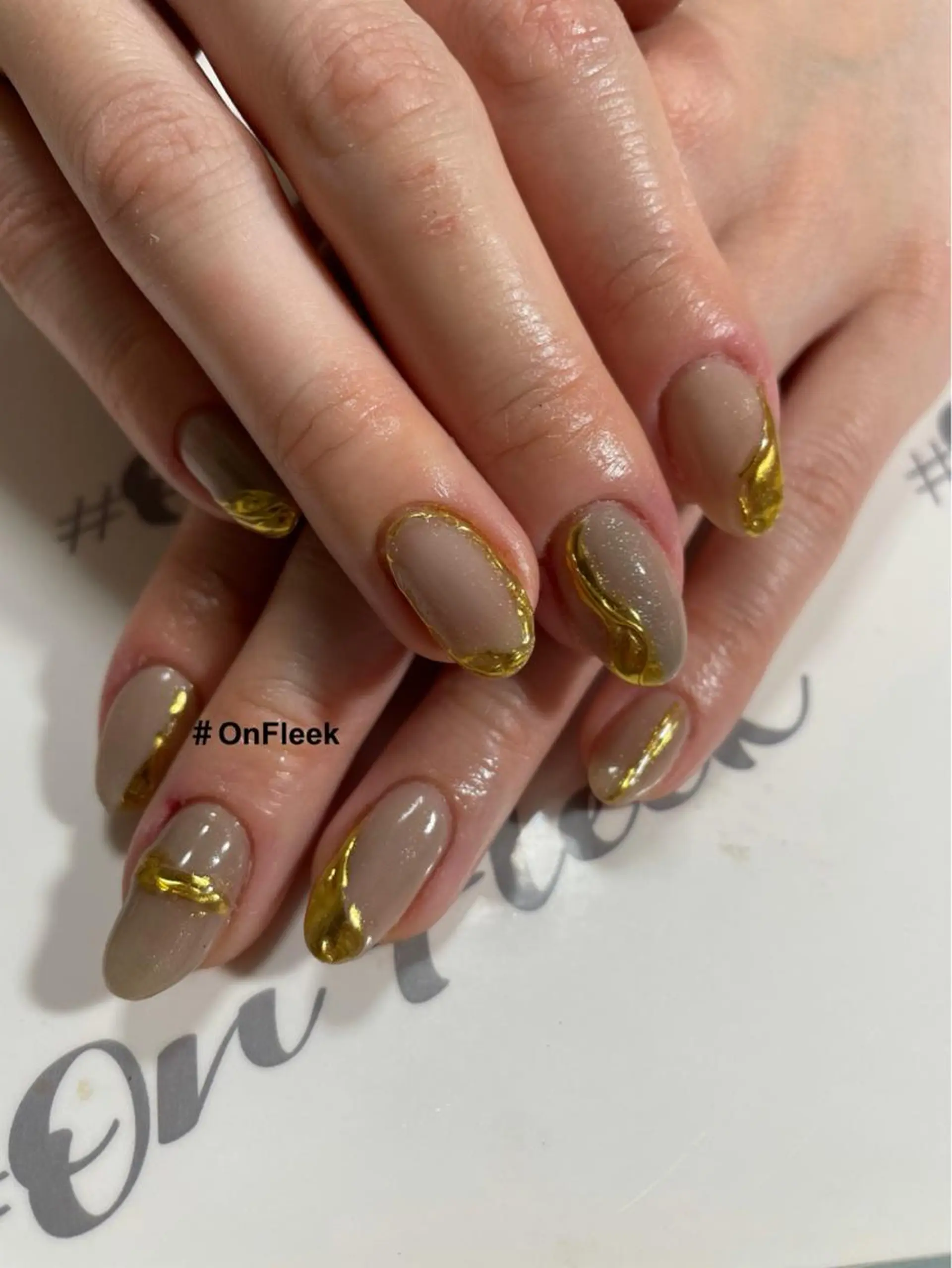 ネイル ハンドネイル NailSalon ＃OnFleekのネイルデザイン