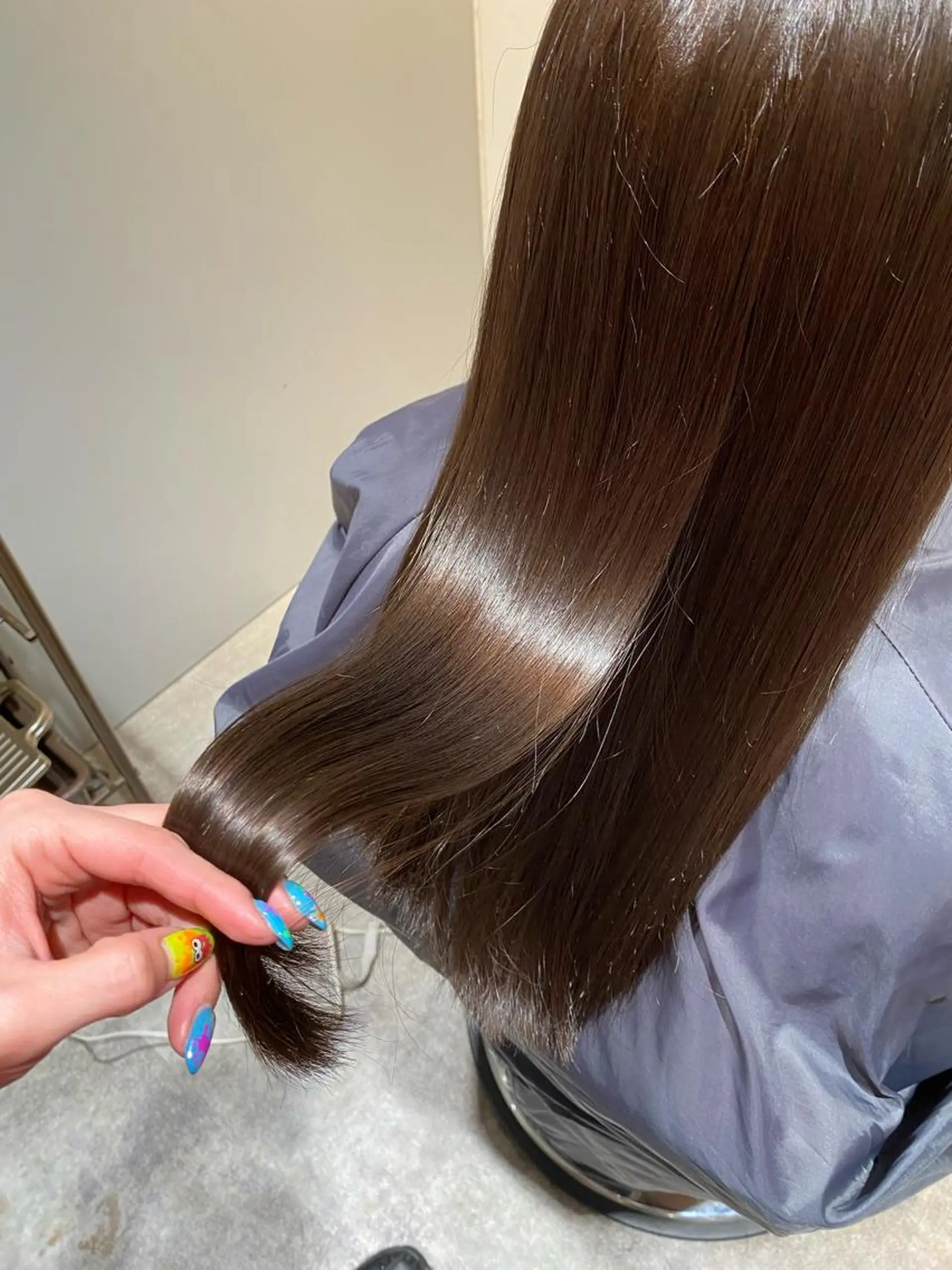 ロング カラー ヘアカラー トリートメント オスズ 🎀´-のヘアスタイル