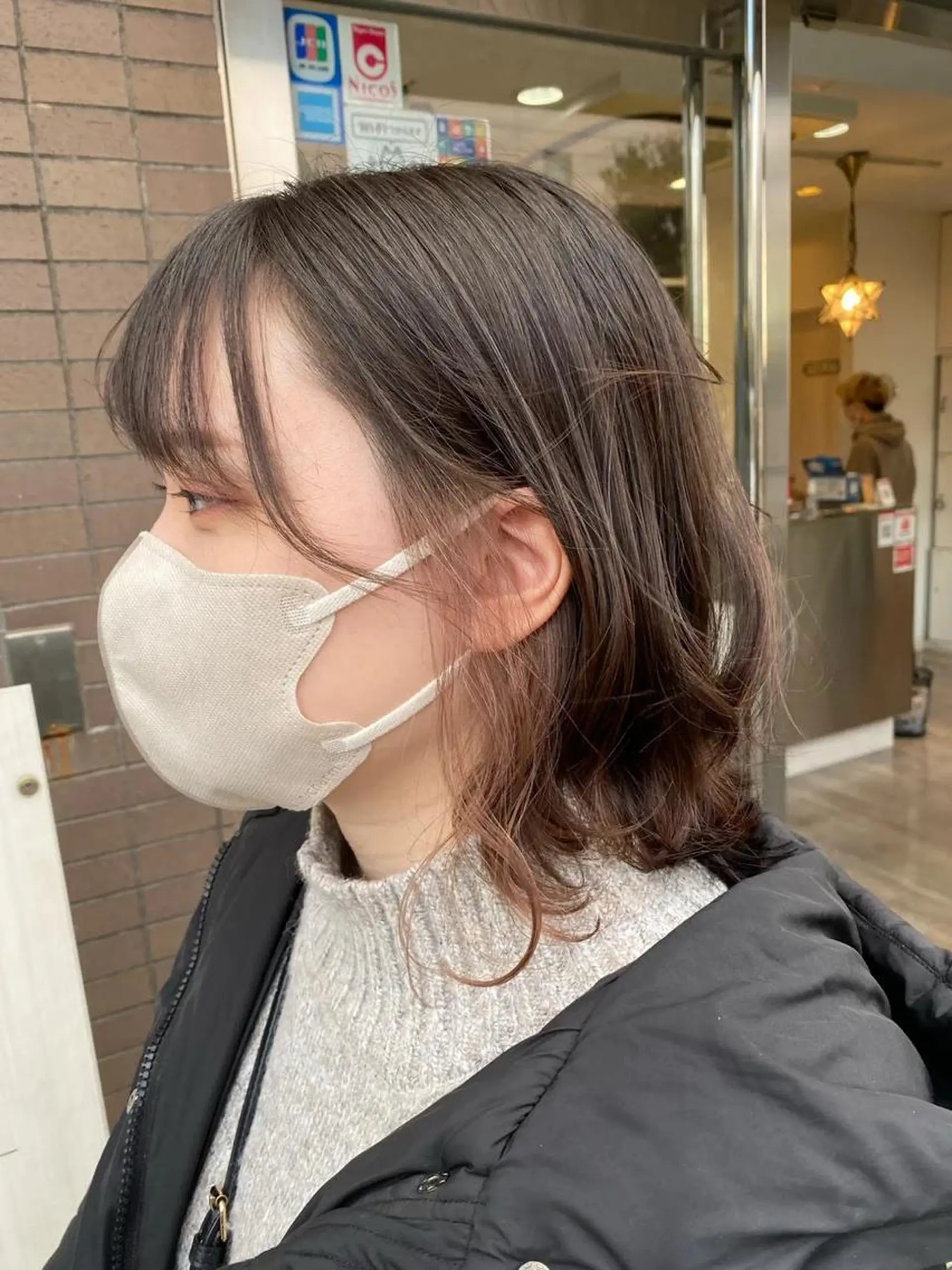 ミディアム ヘアカラー ELEN 新百合ヶ丘のヘアスタイル