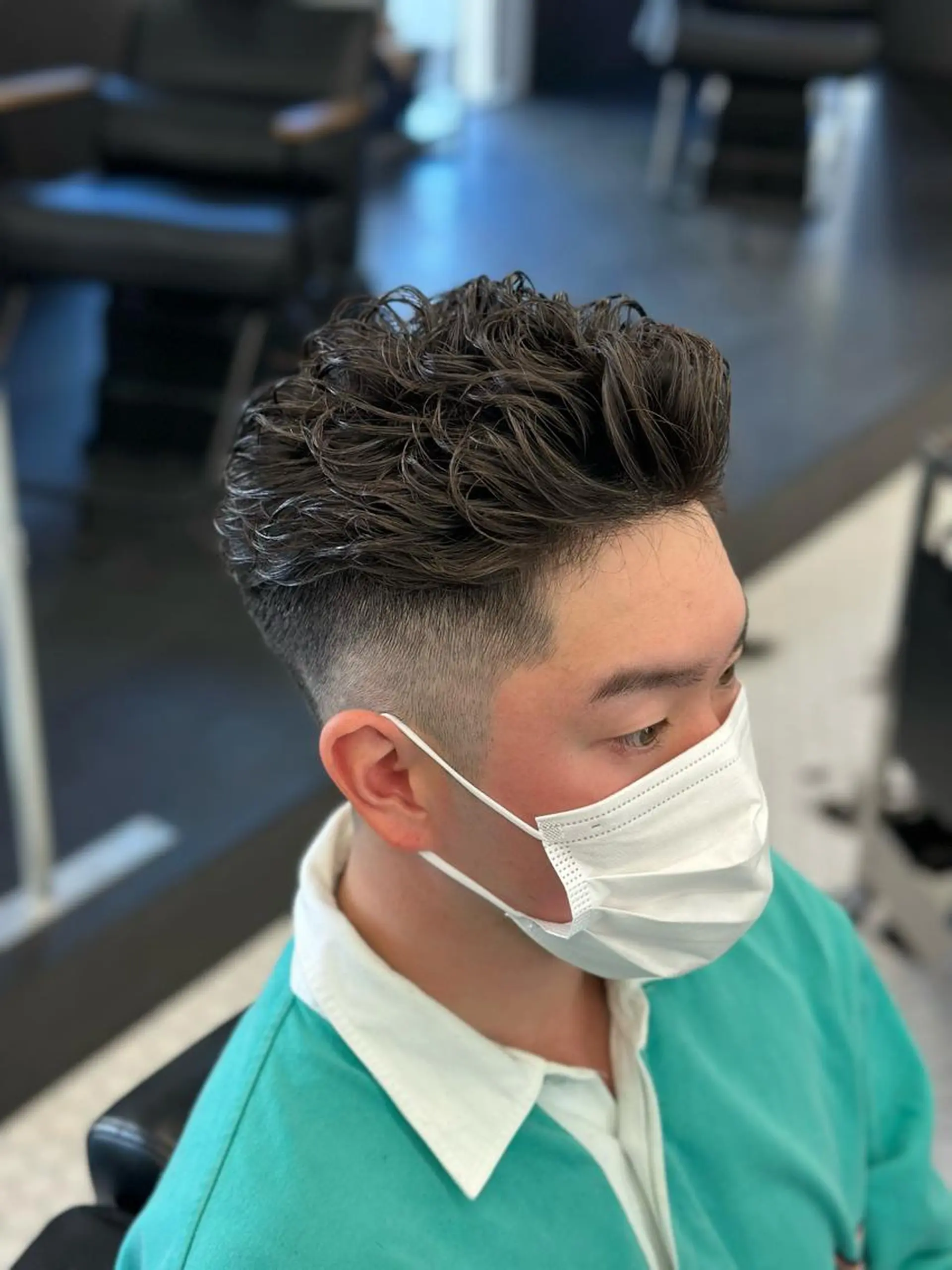 ショート カット パーマ 大塚 大飛のヘアスタイル