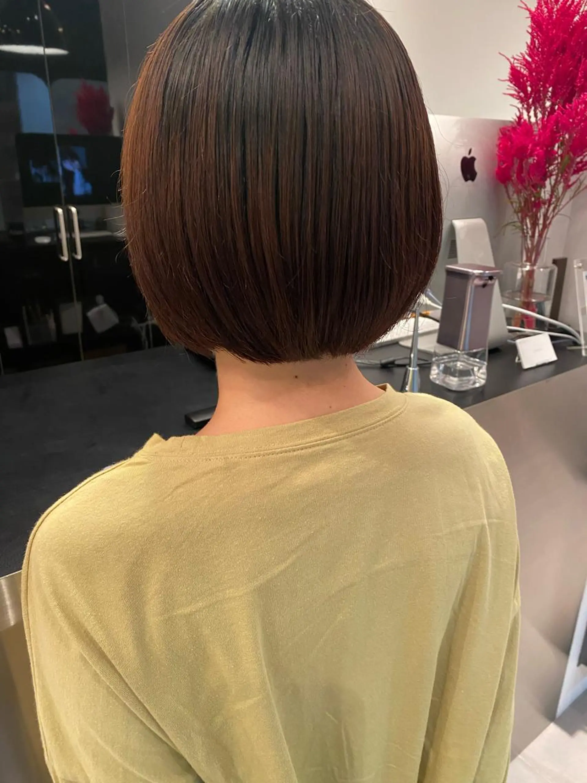 ショート riria/ボブ /ブラウンカラー🎀のヘアスタイル