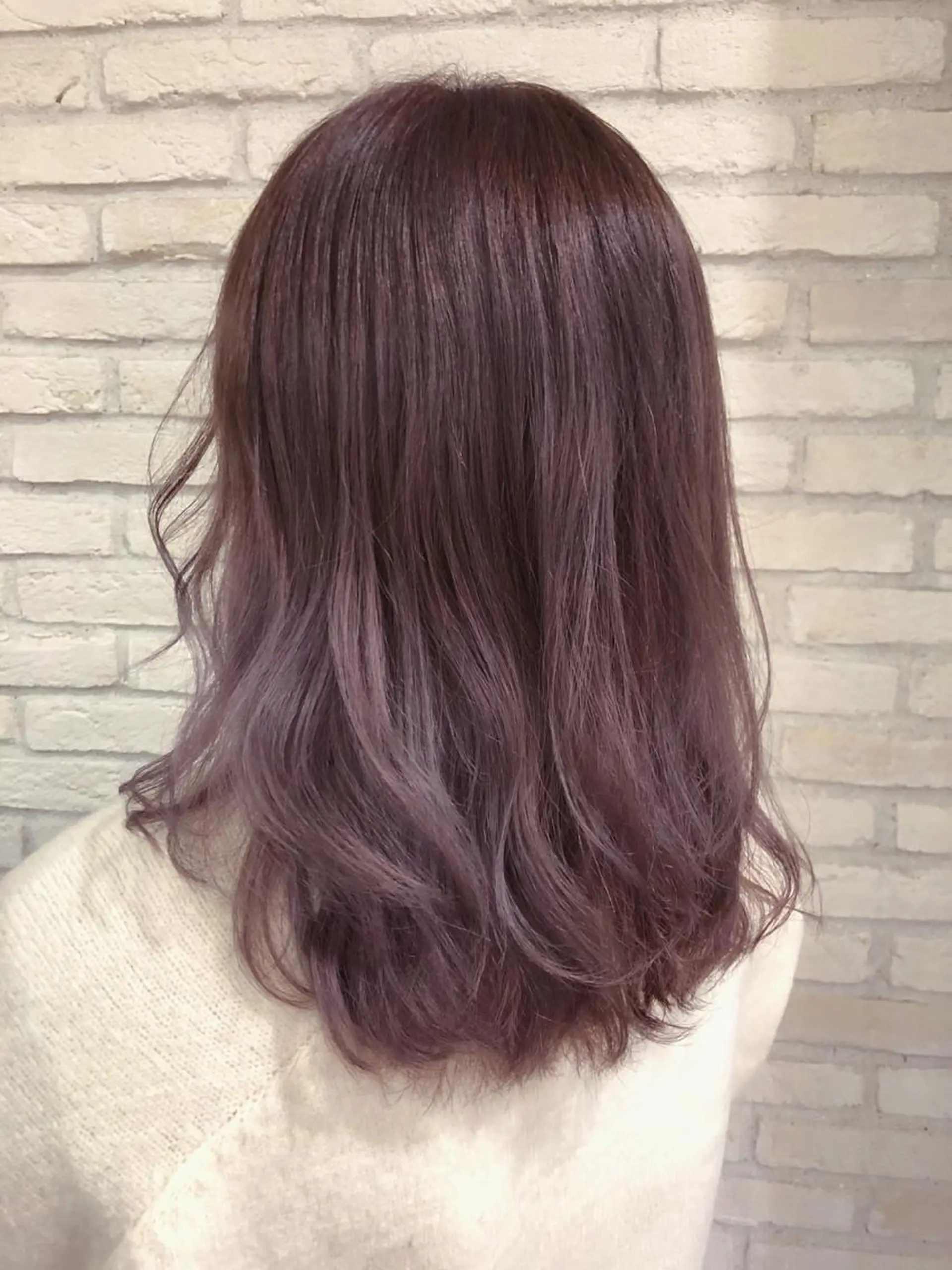 ミディアム カラー グラデーションカラー ピンクカラー oggi +KENJE所属・大平 美沙のヘアスタイル