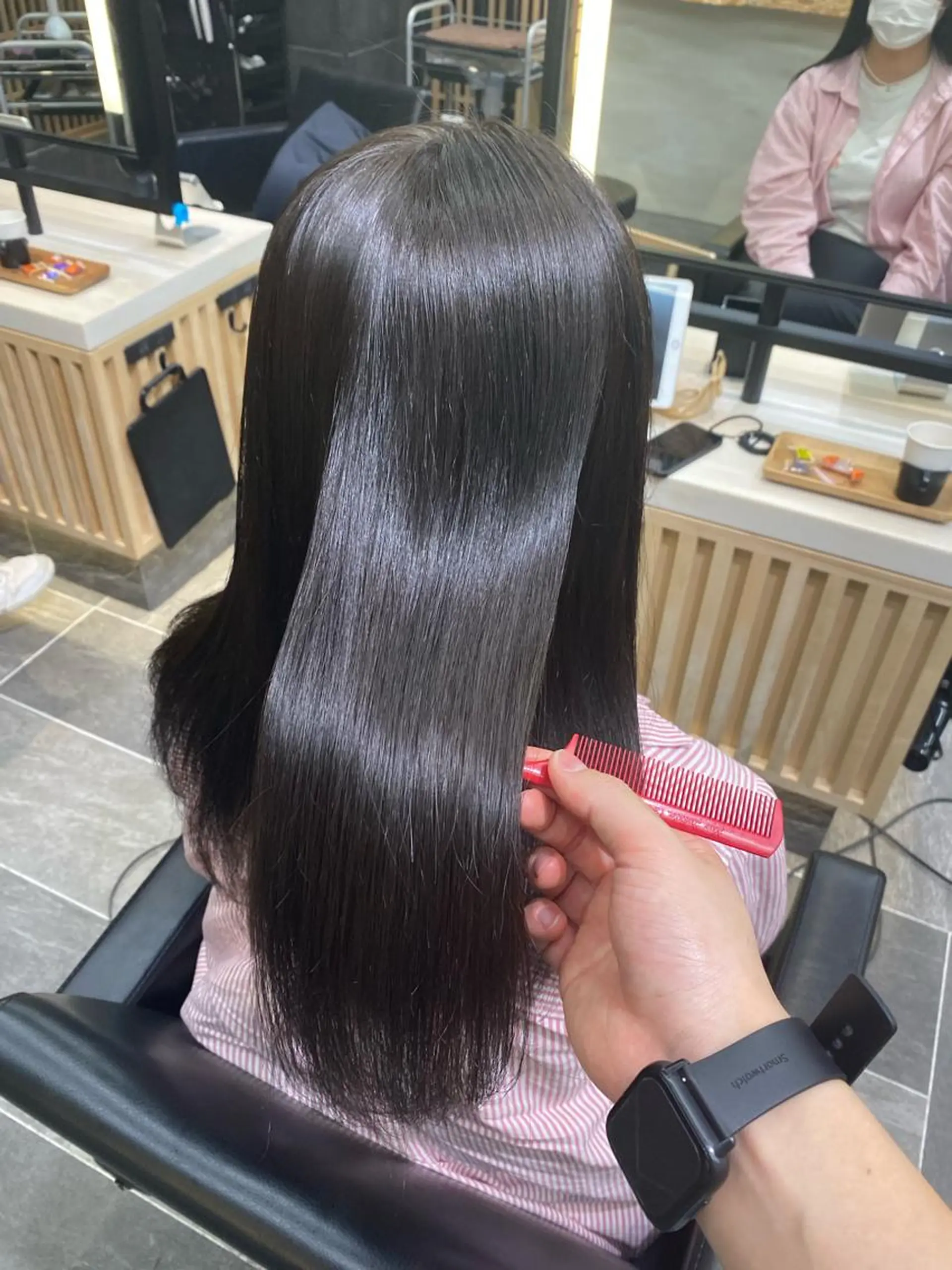 セミロング カラー パーマ ブリーチ 縮毛矯正 カット ヘアカラー 縮毛矯正 トリートメント ラテ渋谷所属・【副店長/縮毛矯正】 小野沢駿弥のヘアスタイル