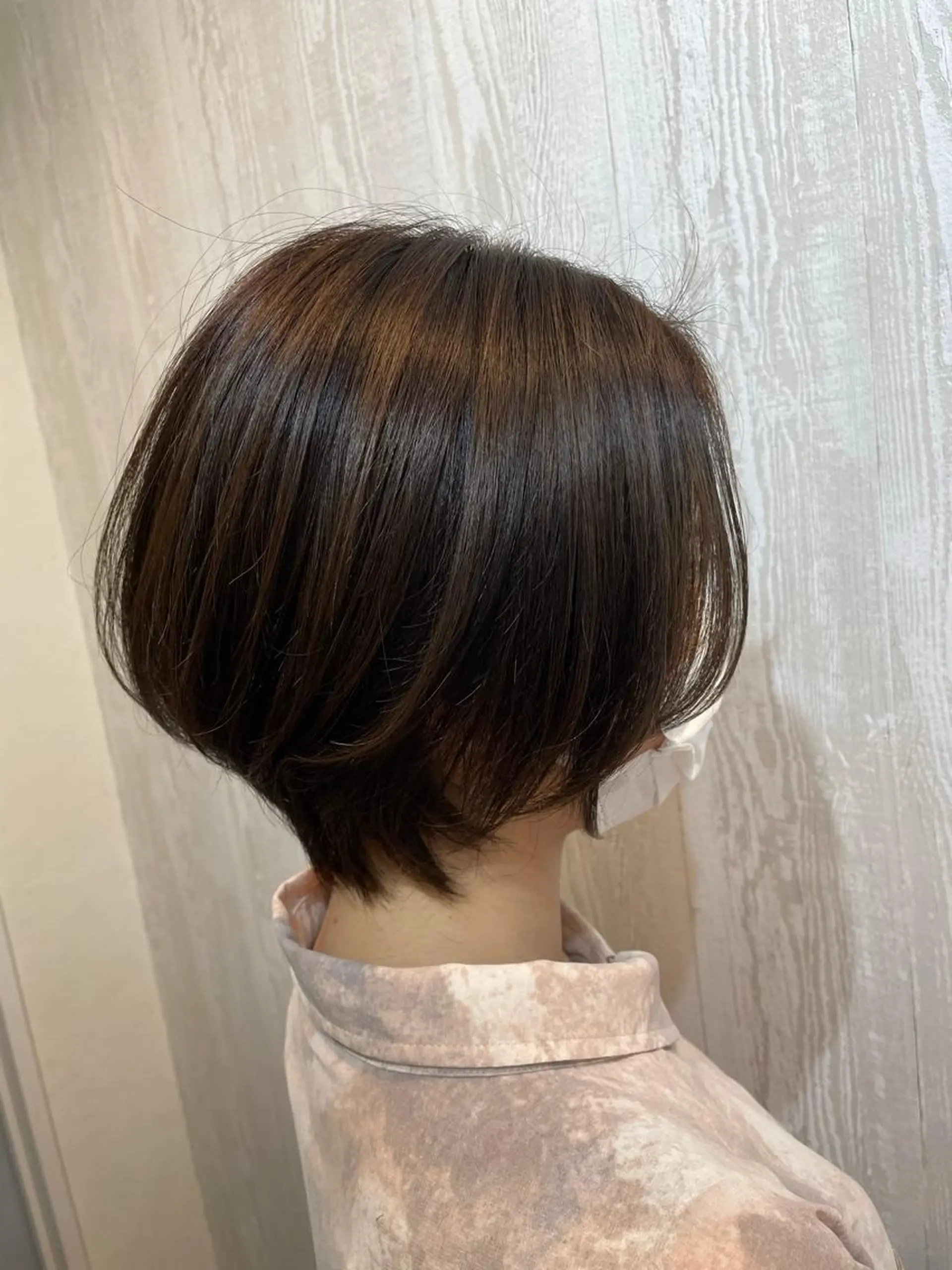 ショート ボブ カット トリートメント 米本 匠のヘアスタイル