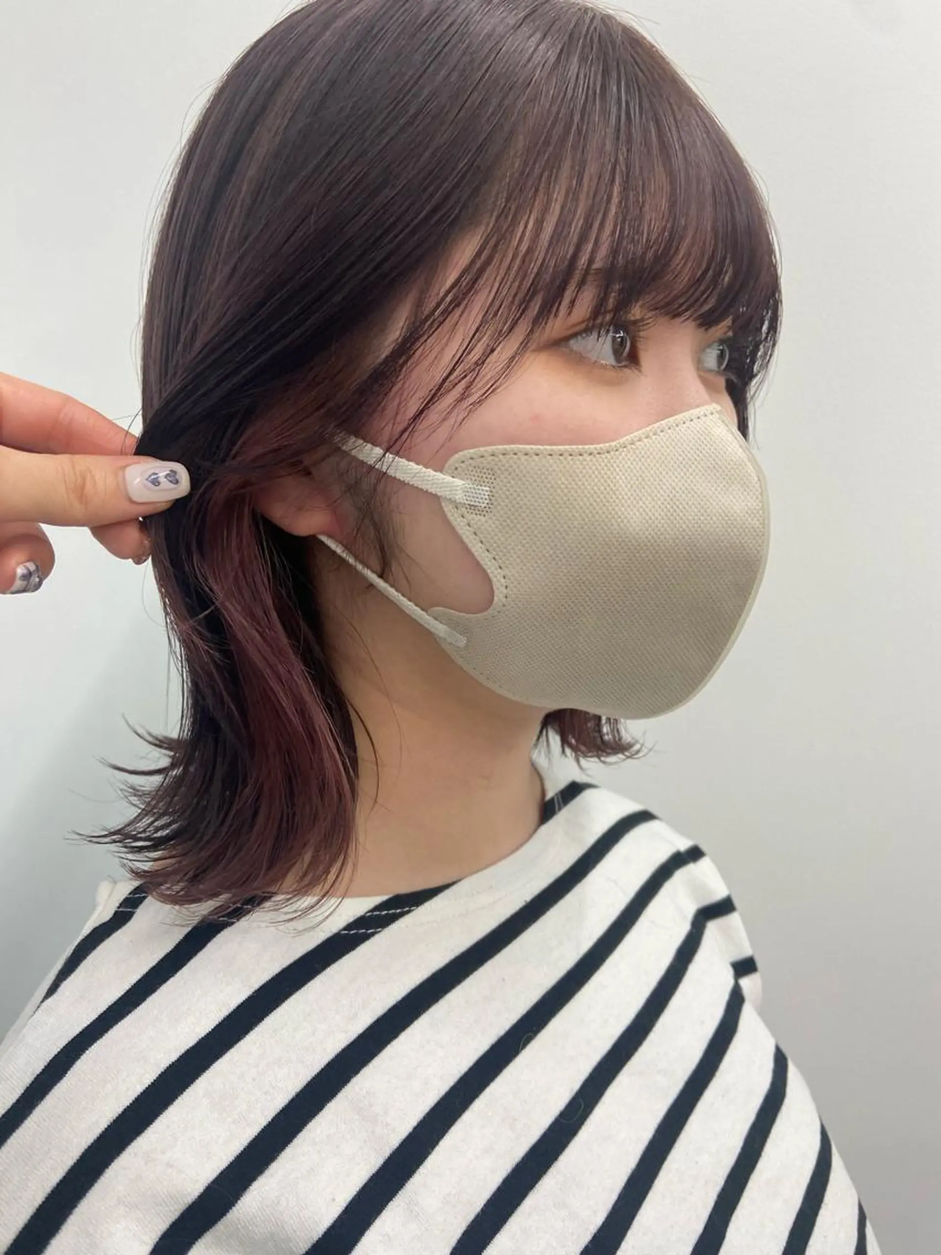 ミディアム カラー カット ヘアカラー トリートメント ダブルカラー 🌙ｃｈｉｎａｒｉのヘアスタイル