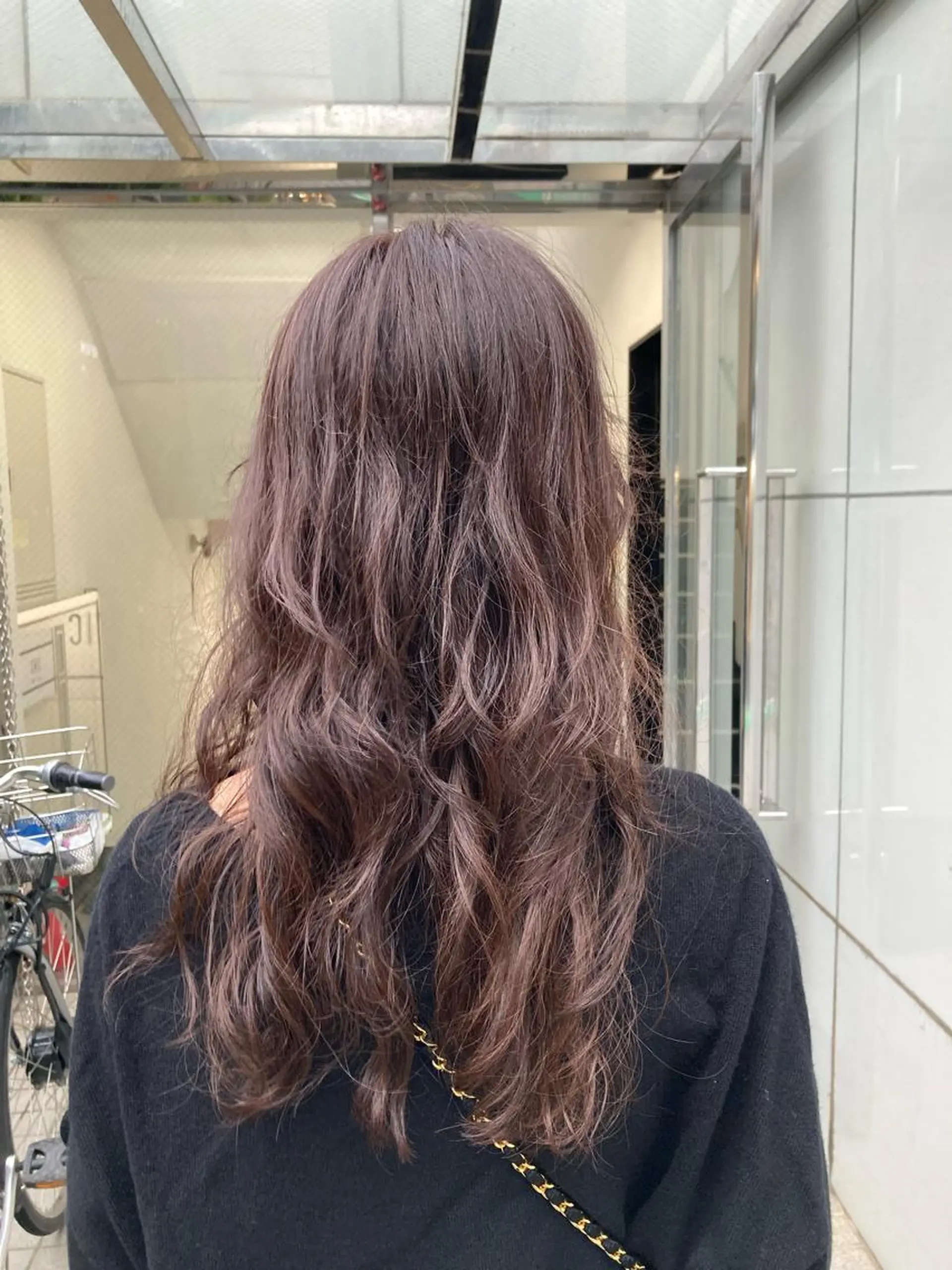 ロング カット ヘアカラー パーマ トリートメント 寺田 ゆりのヘアスタイル