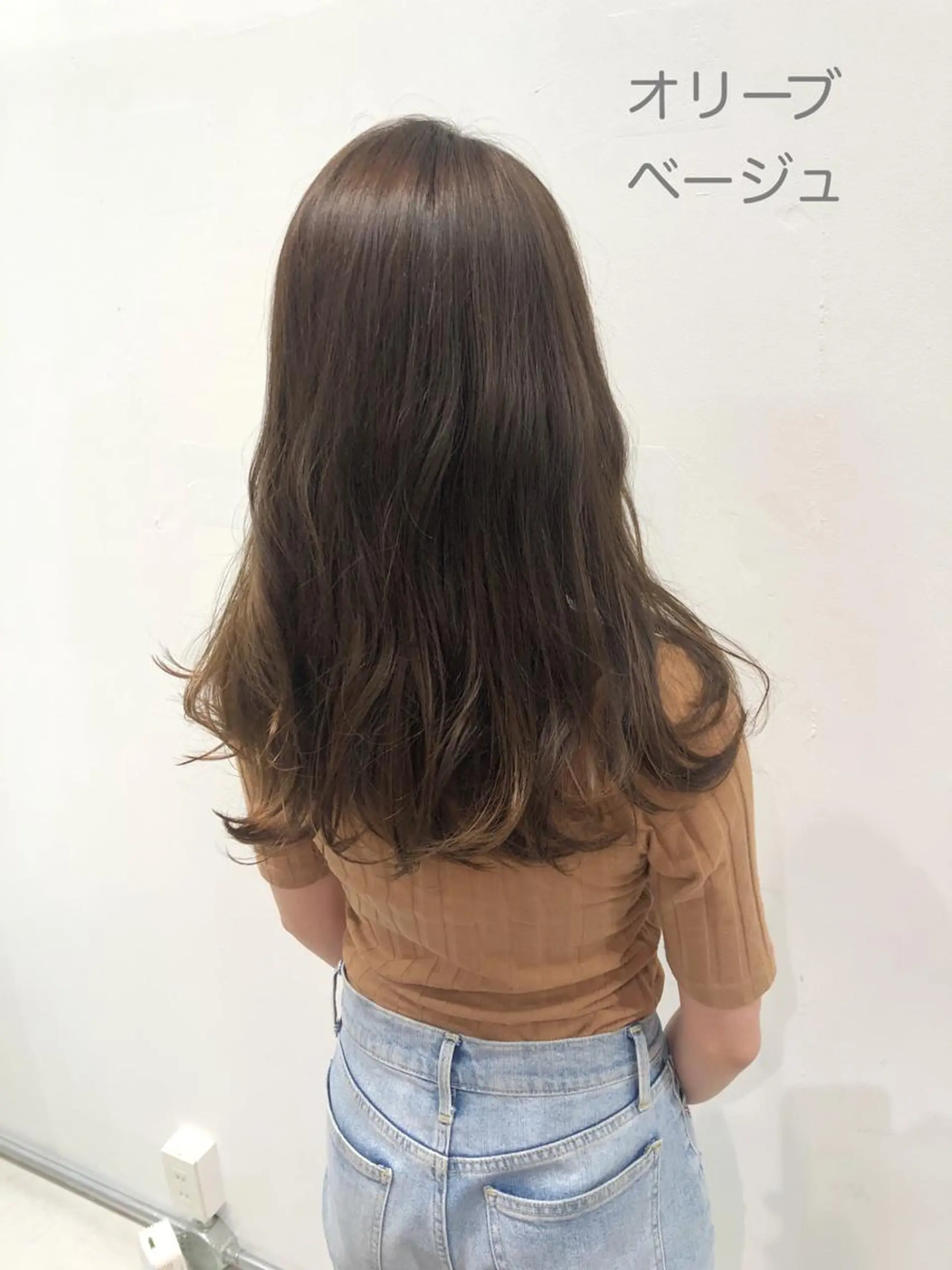 ロング カラー カット ヘアカラー 似合わせ専門美容師 なかじまのヘアスタイル