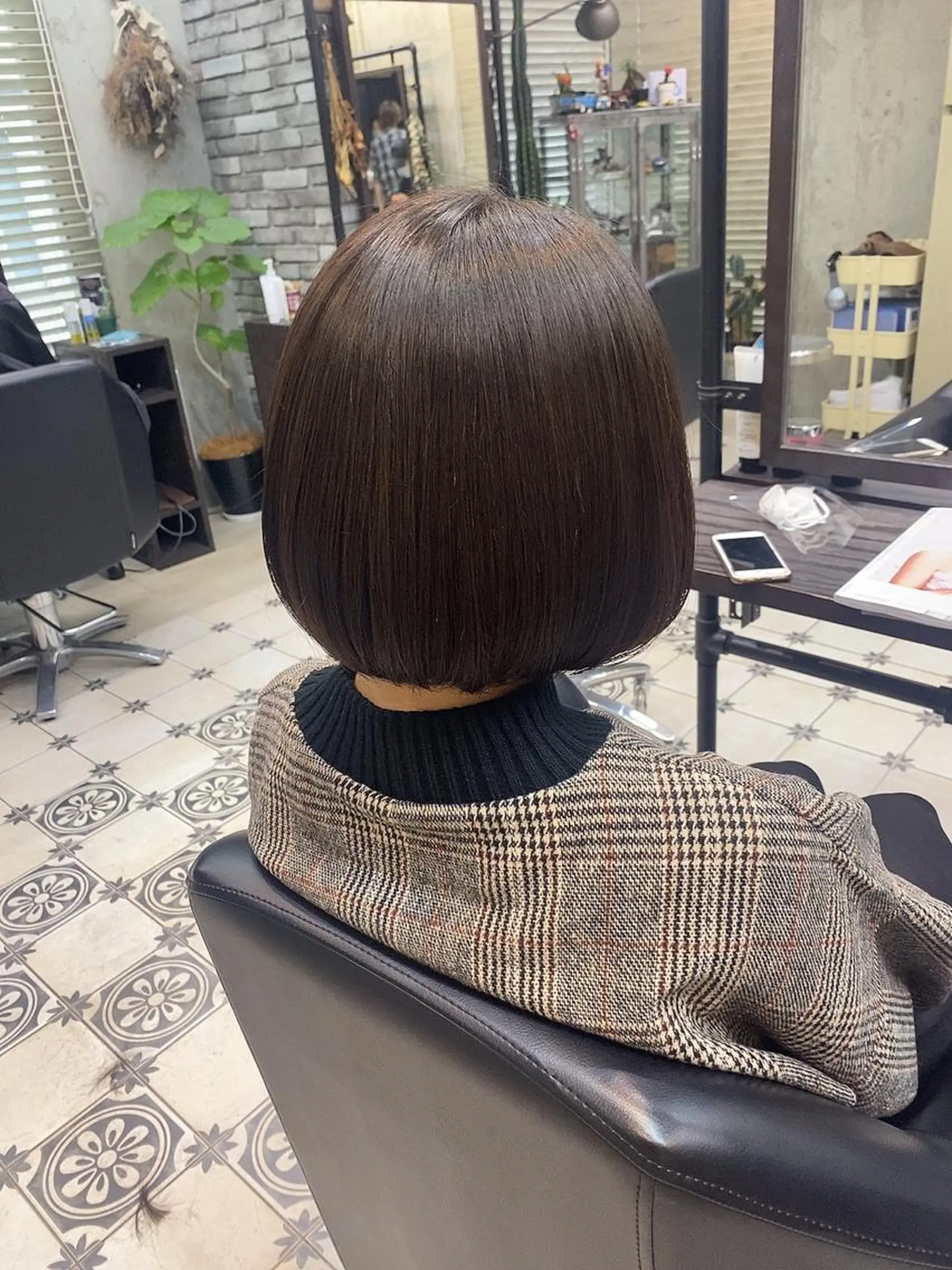 ショート カラー ボブ 学生 トリートメント 韓国ヘア☁️ mitsukiのヘアスタイル