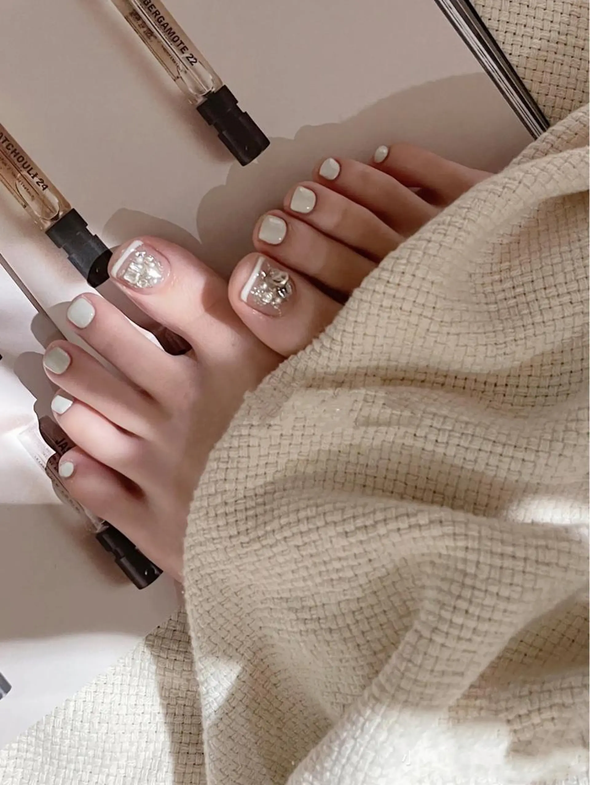 ネイル フットネイル 宮澤 ミナのネイルデザイン