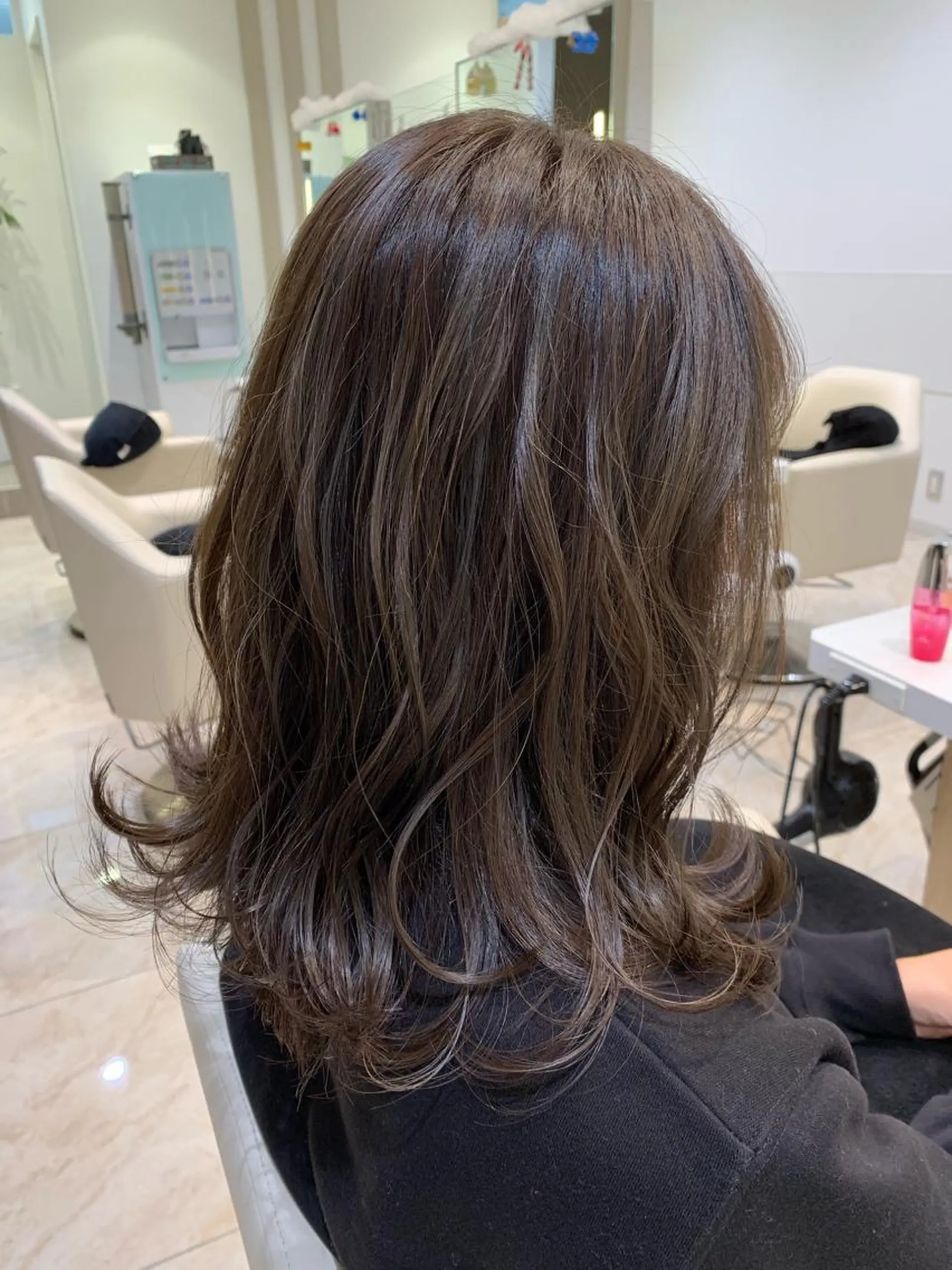 ミディアム カラー ケンジアネッタ Men'sのヘアスタイル