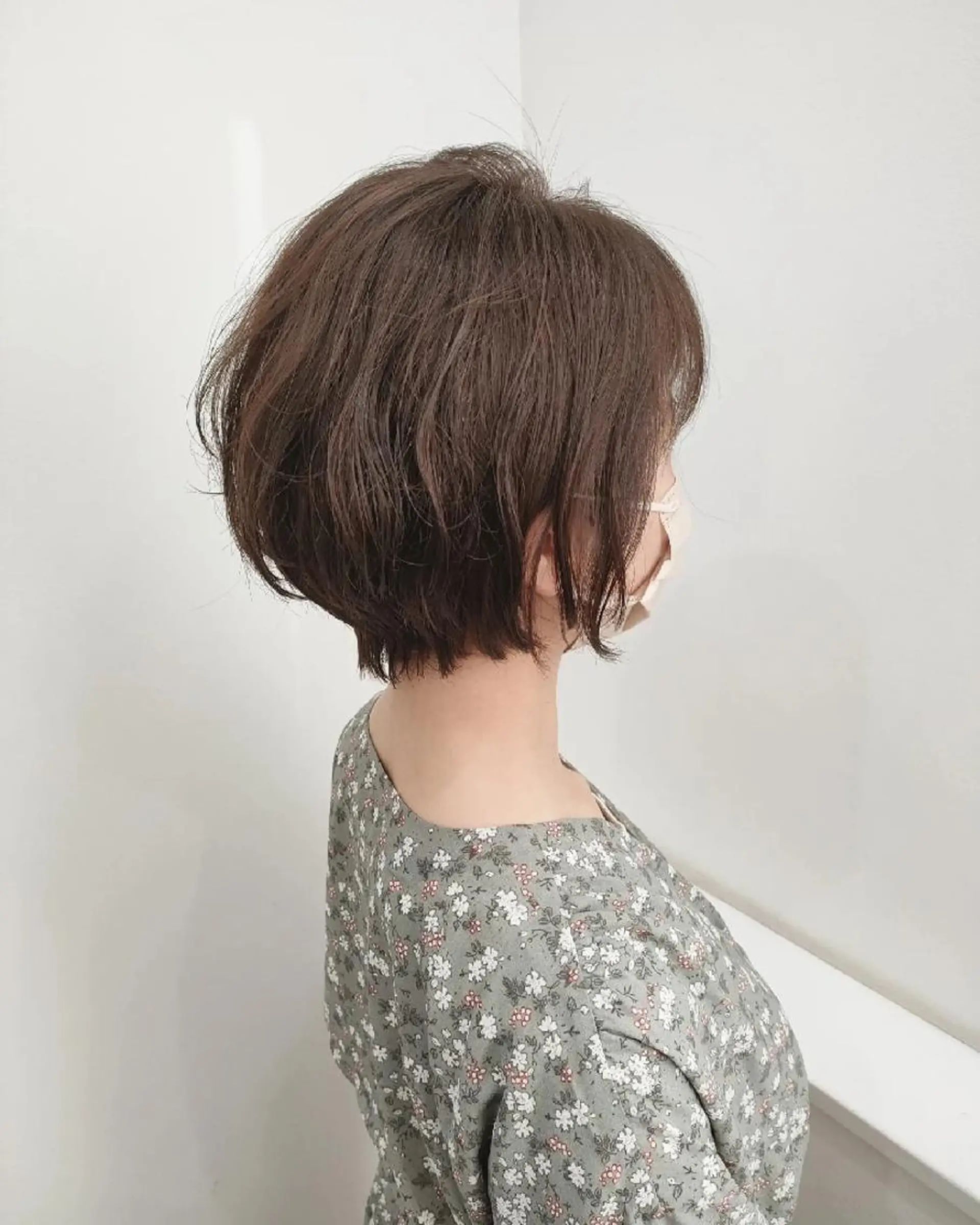 ショート カラー ショートボブ ボブ くせ毛 ショートヘア カット ヘアカラー トリートメント sepiage trois所属・酒井 亜希のヘアスタイル